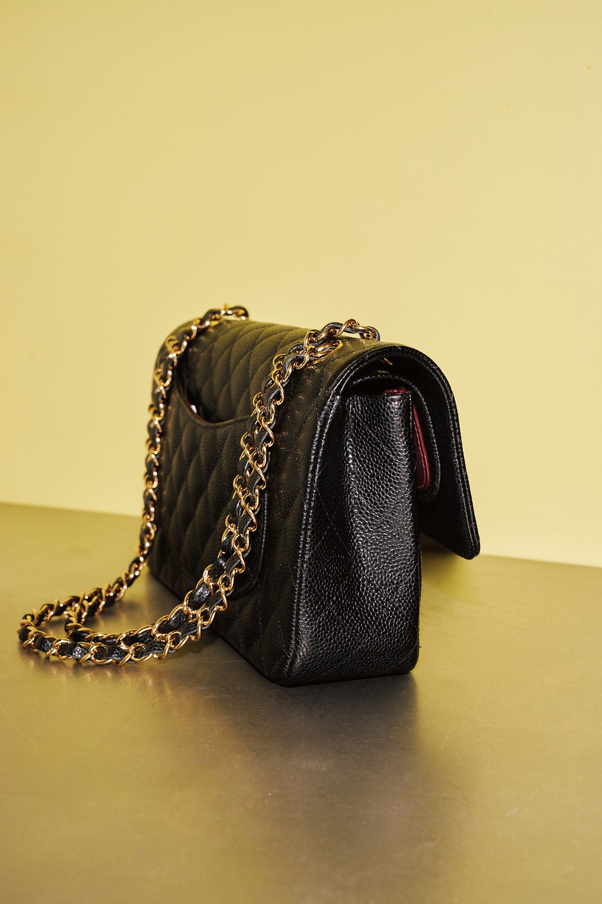 Chanel Classic Flap 11.12 Medium Black Caviar