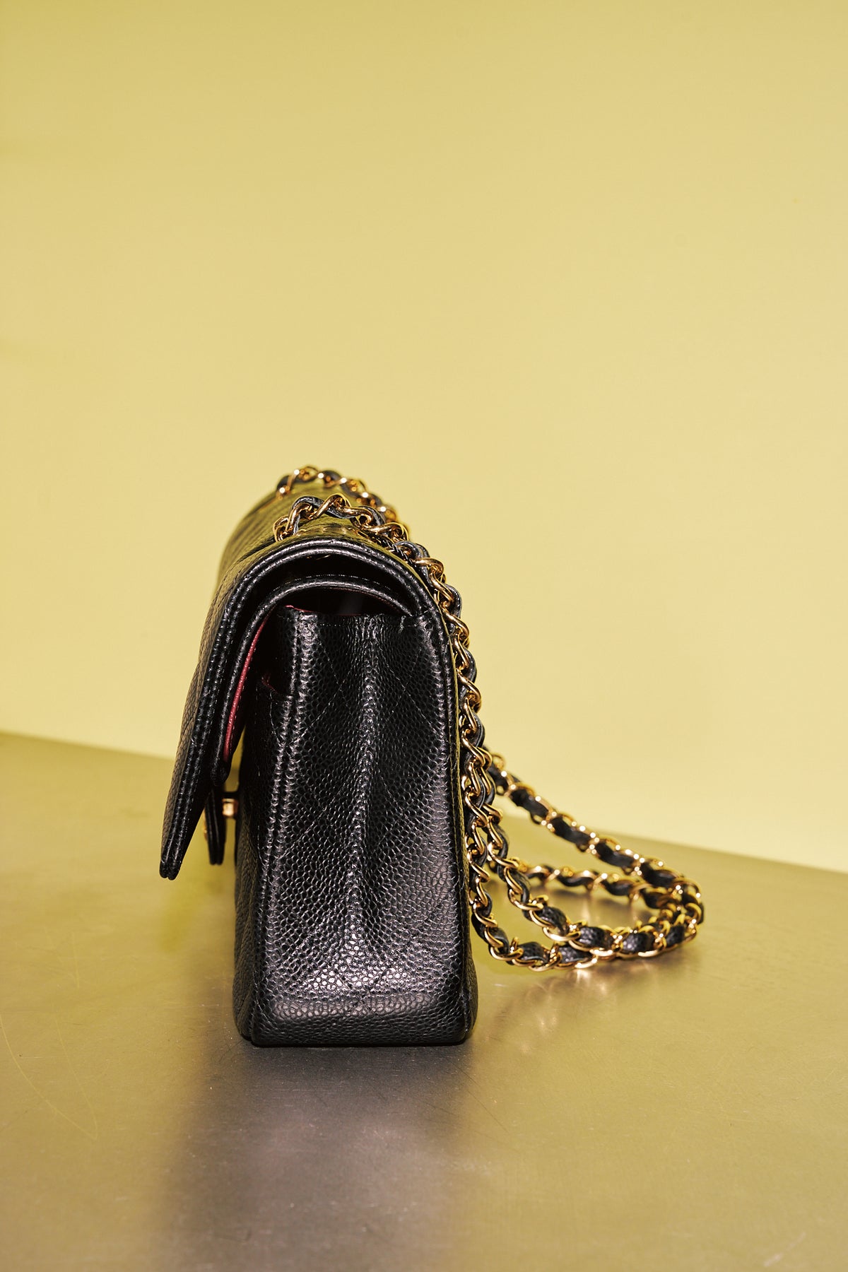 Chanel Classic Flap 11.12 Medium Black Caviar