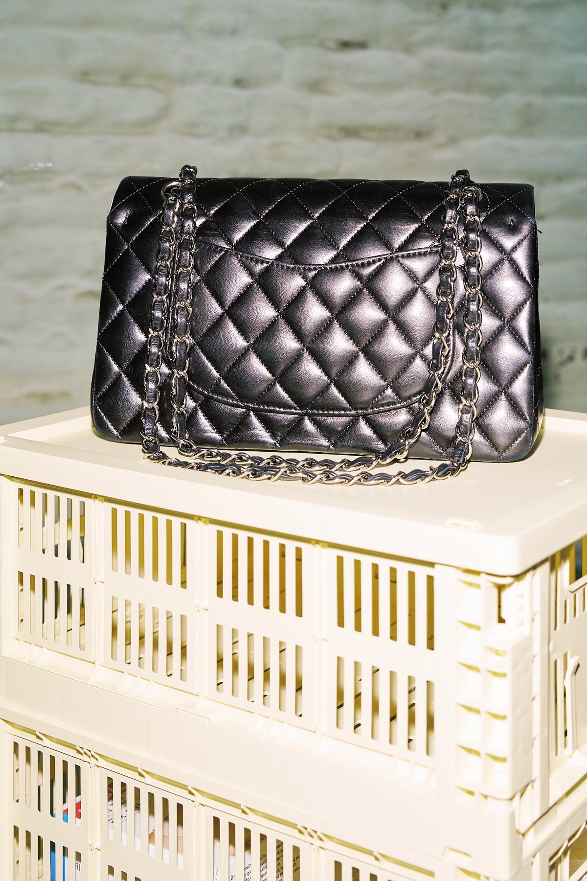 Chanel Classic Flap 11.12 Medium Black Lambskin