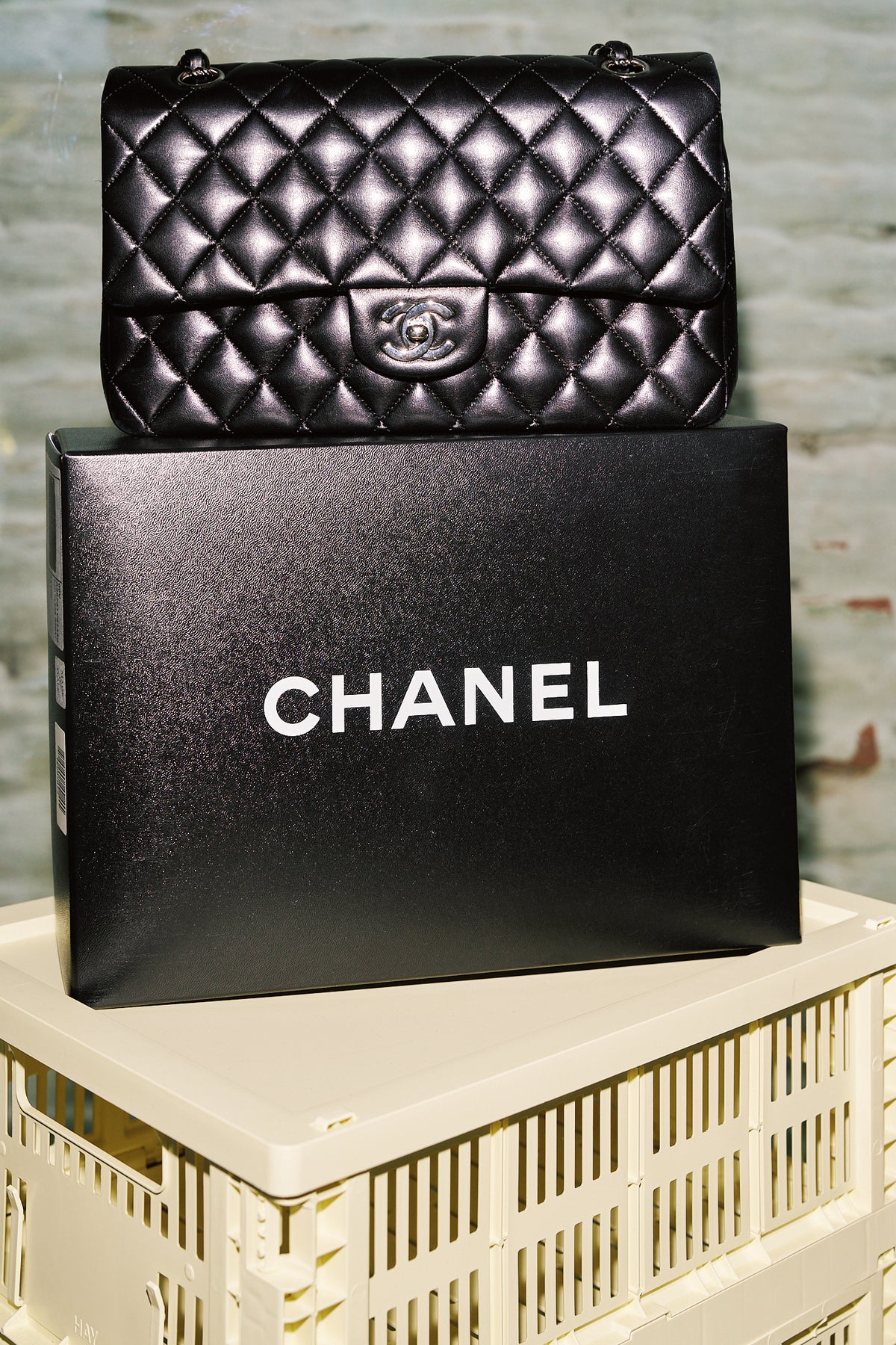 Chanel Classic Flap 11.12 Medium Black Lambskin