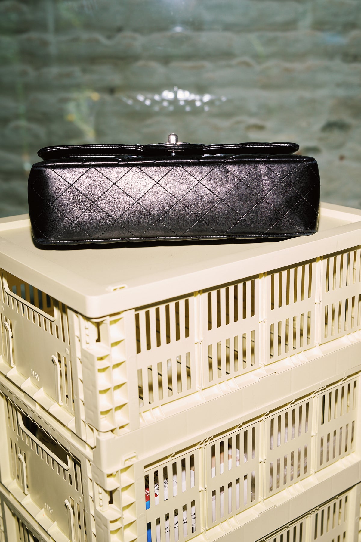 Chanel Classic Flap 11.12 Medium Black Lambskin