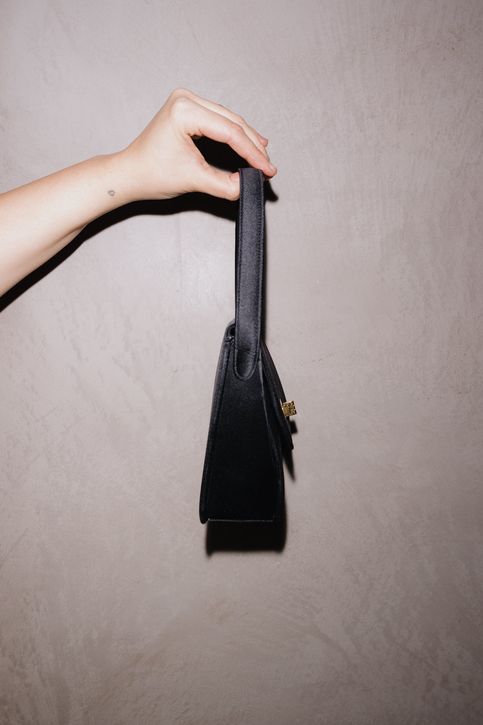 Chanel Vintage Silk Top Handle Bag 1997–1999