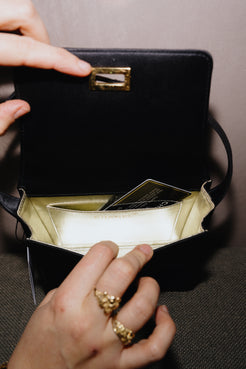 Chanel Vintage Silk Top Handle Bag 1997–1999