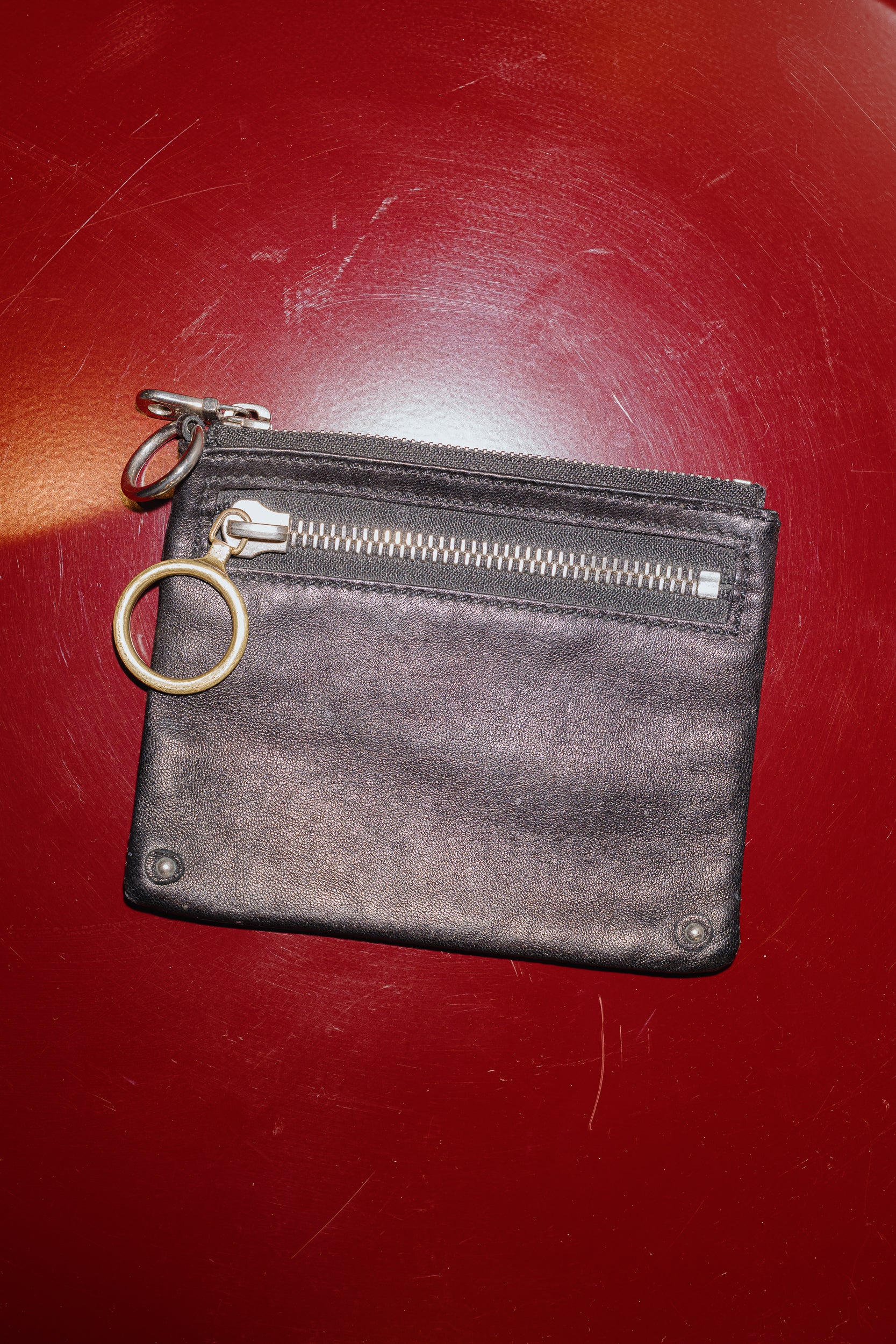 Chloe Black Zipper Wallet