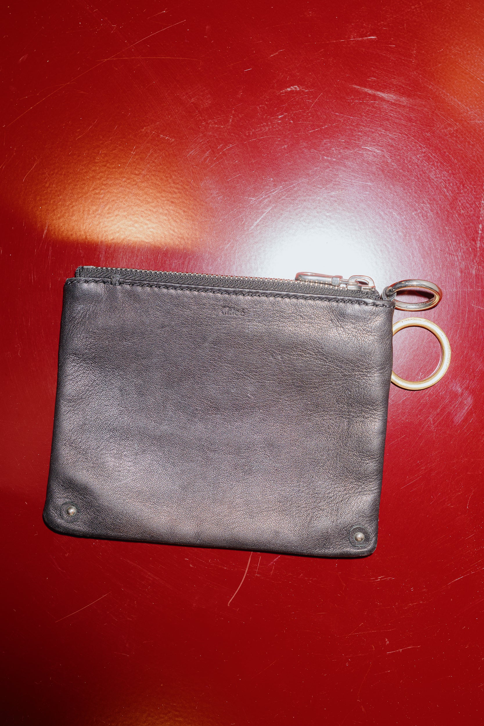 Chloe Black Zipper Wallet