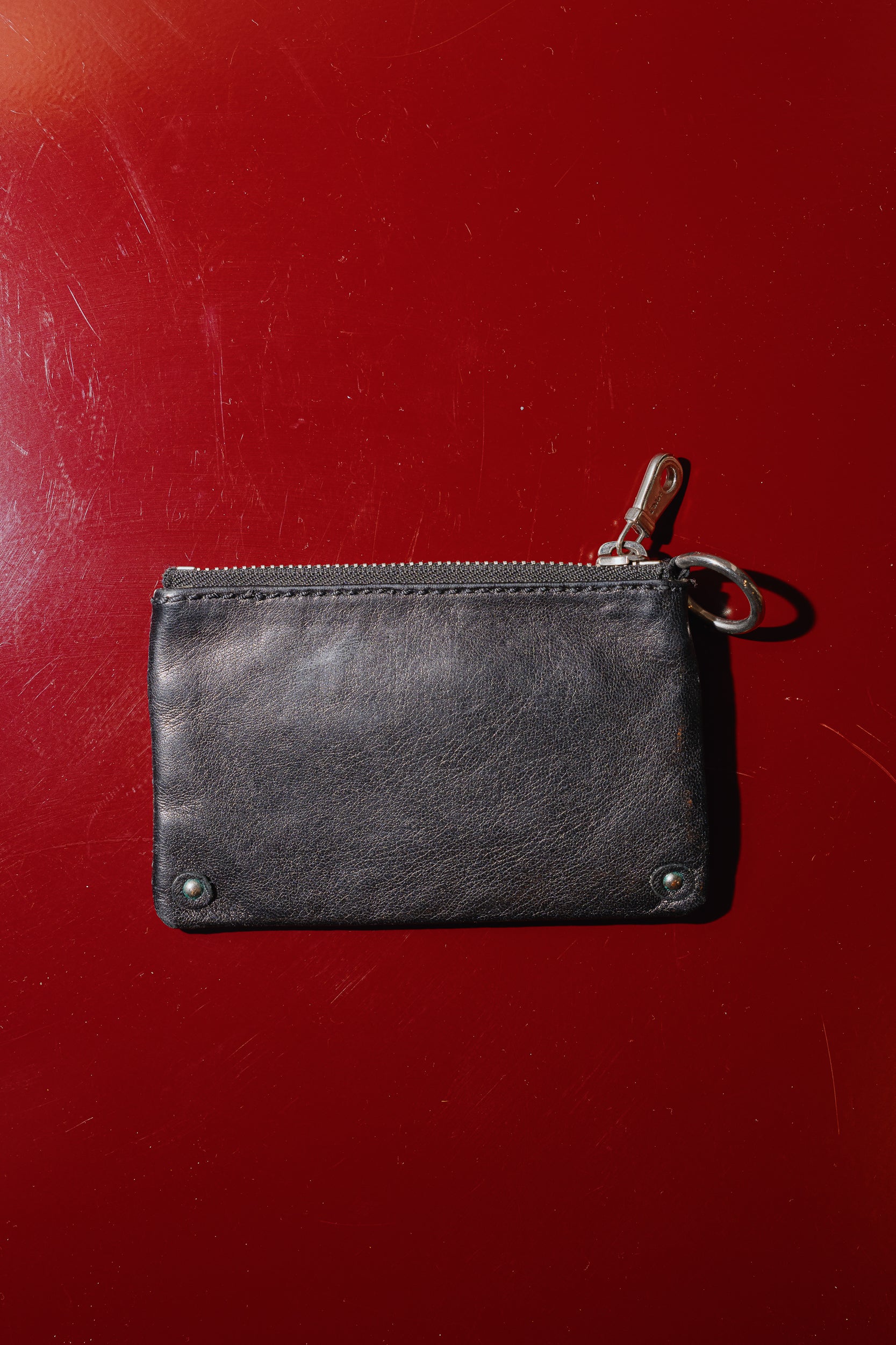 Chloe Black Zipper Wallet Small