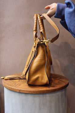 Chloé Camel Marcie Medium Bag