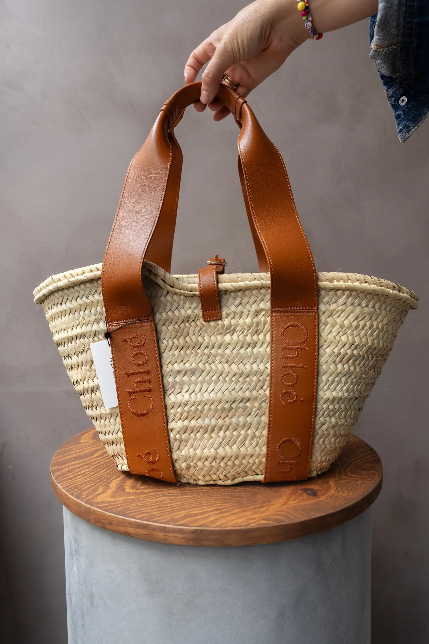 【CHLOE】SENSE BASKET BAG Chloé Medium Sense Basket Bag
