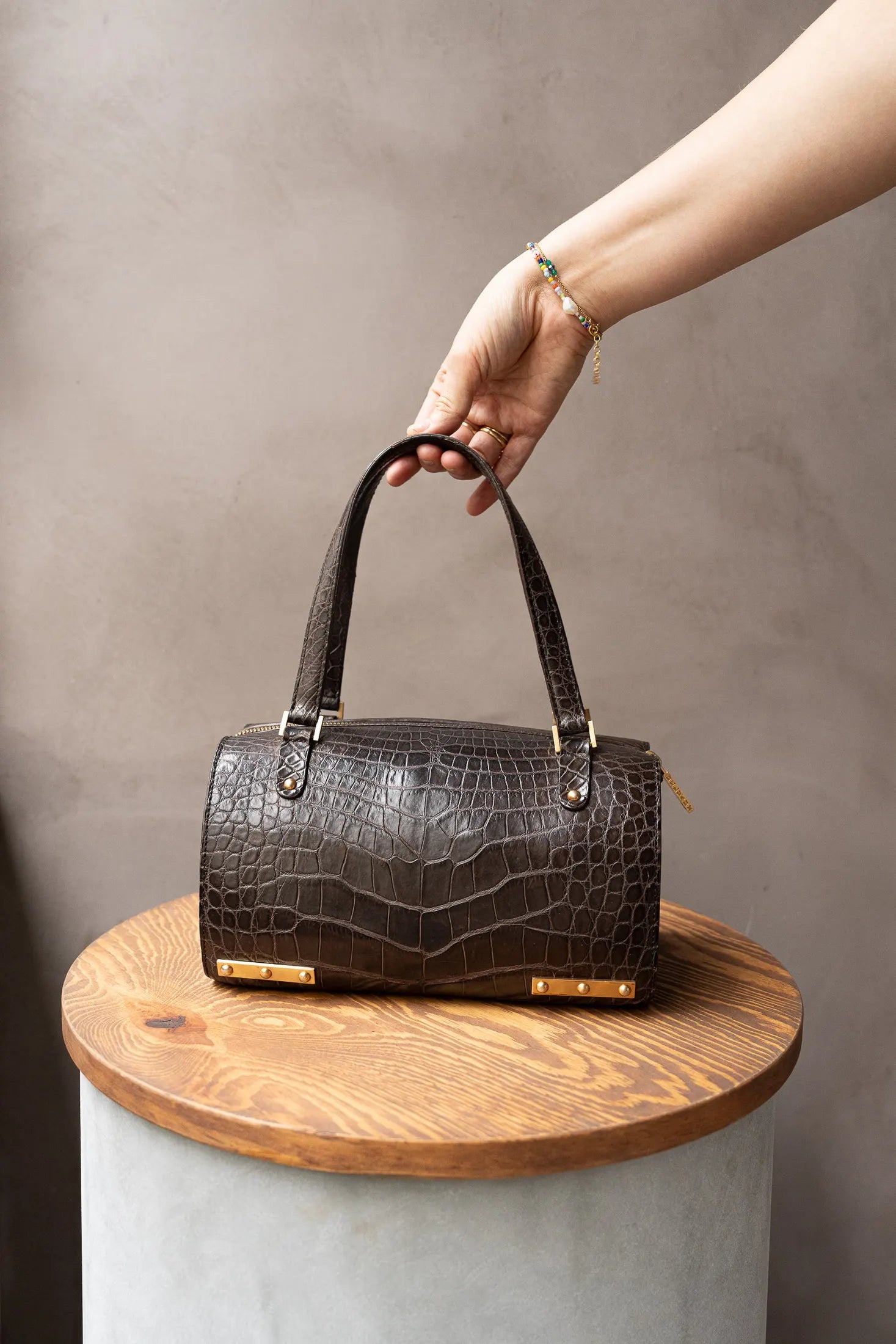 Delvaux crocodile bag price sale