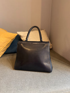 Delvaux Black Brillant MM Bag - Box Calf