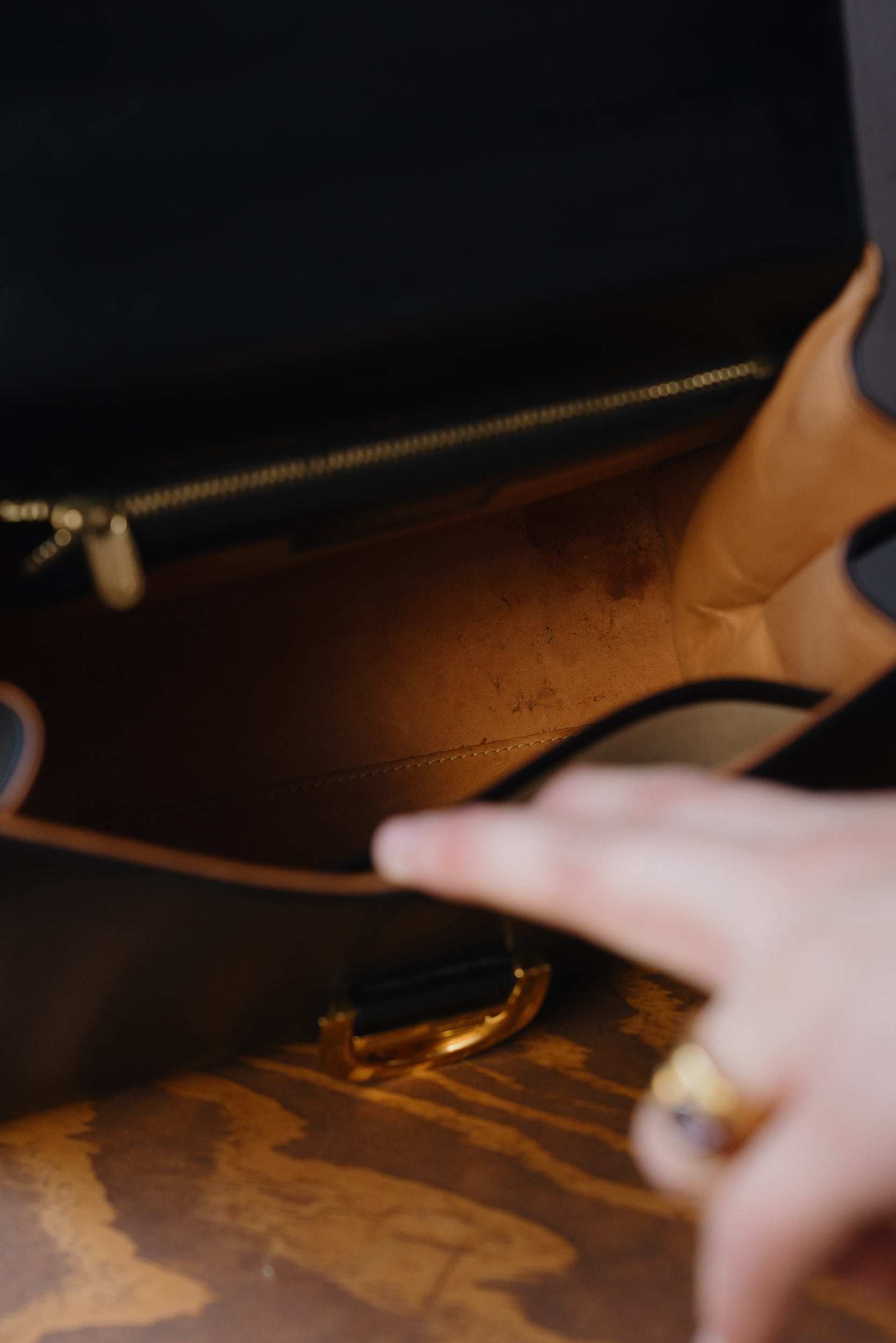 Delvaux Black Brillant PM