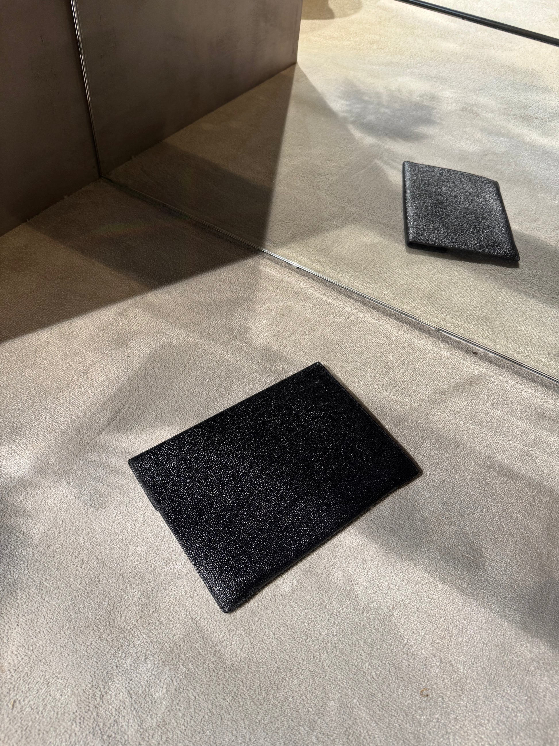 Delvaux Black Clutch