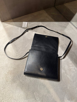 Delvaux Black Vintage Crossover Bag