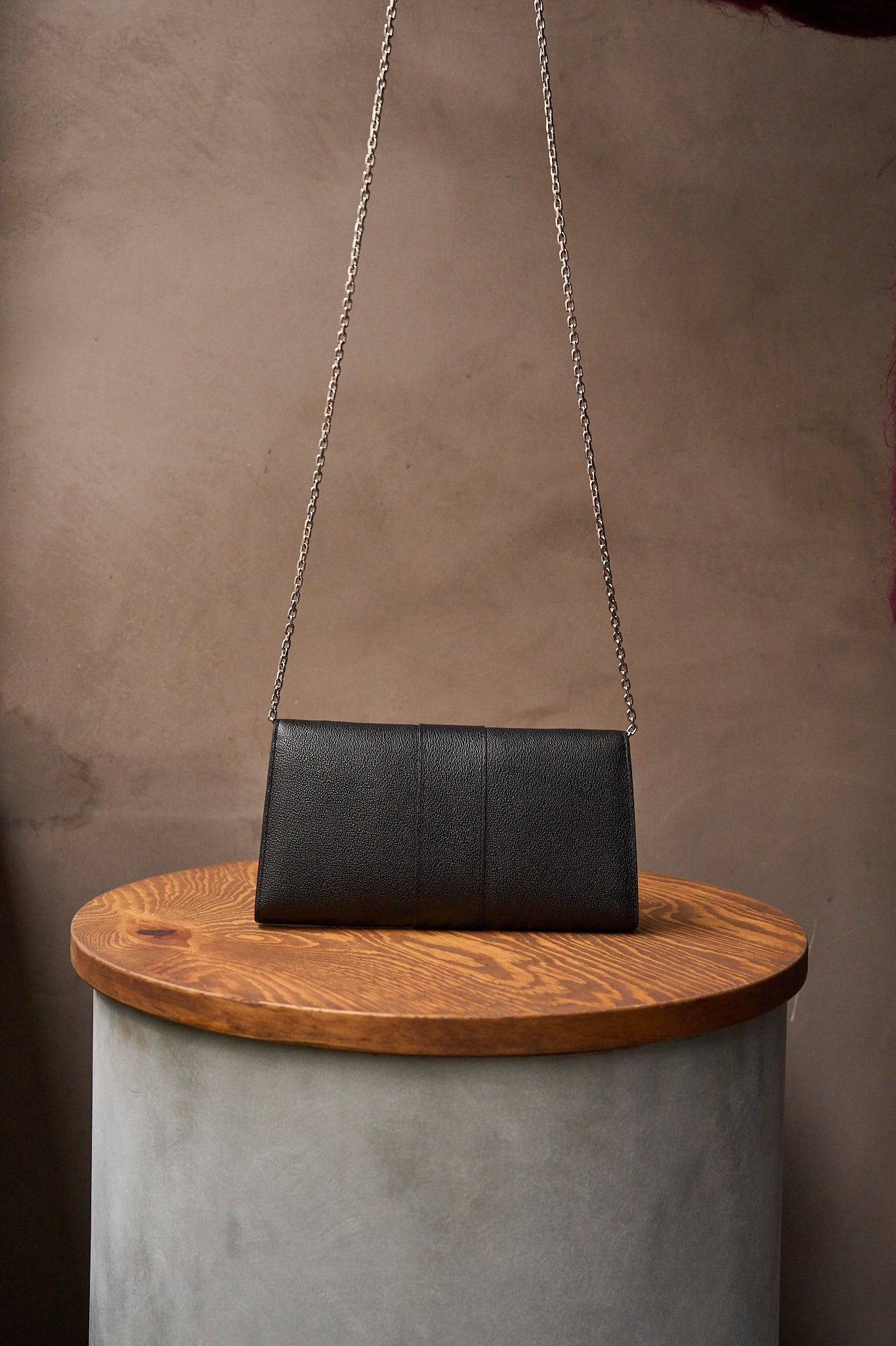 大人気【DELVAUX】Brillant Long Wallet Chain Delvaux Black Lizard Brillant Long Wallet Chain ○ Labellov