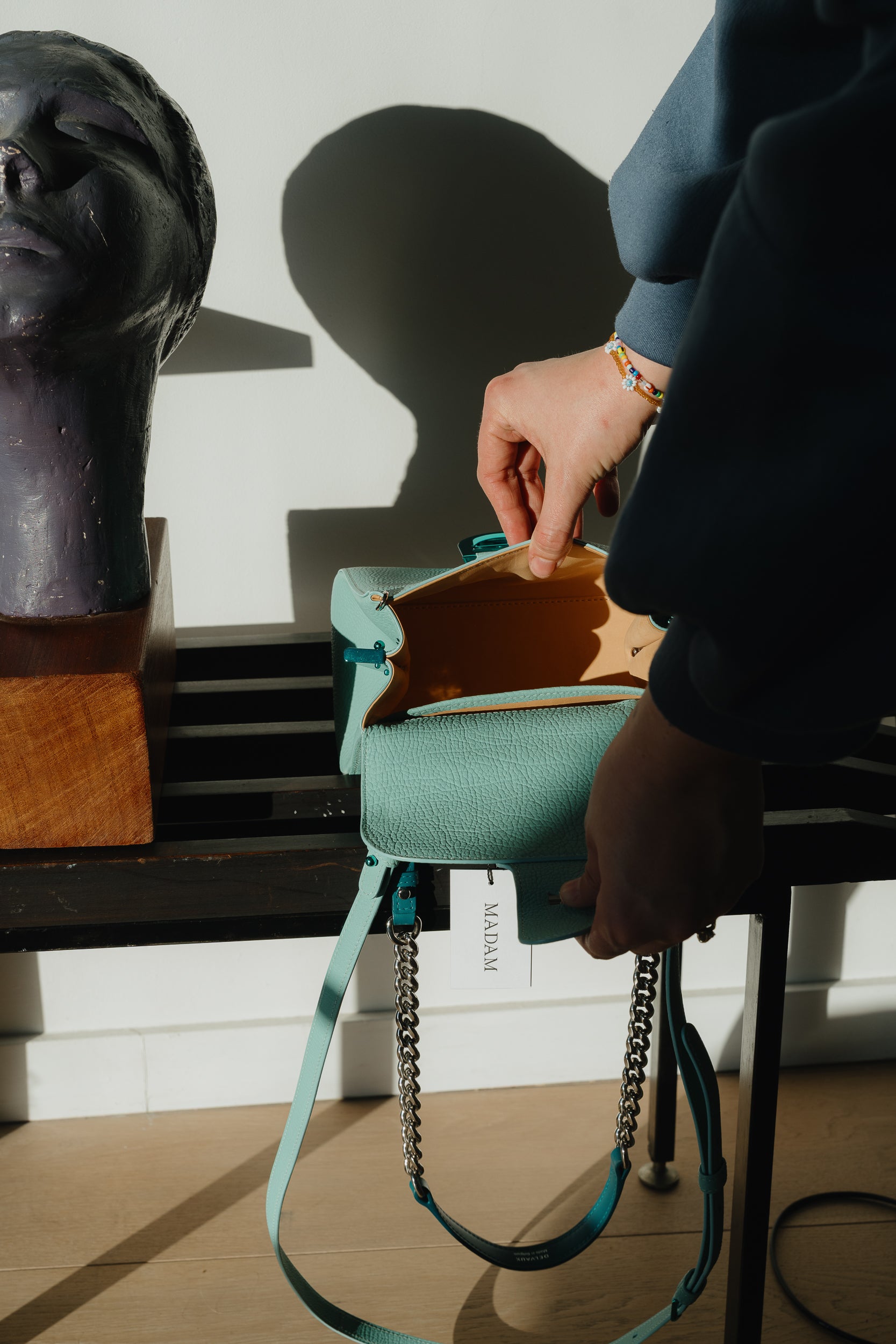 Delvaux Brillant Mini – Turquoise Special Edition