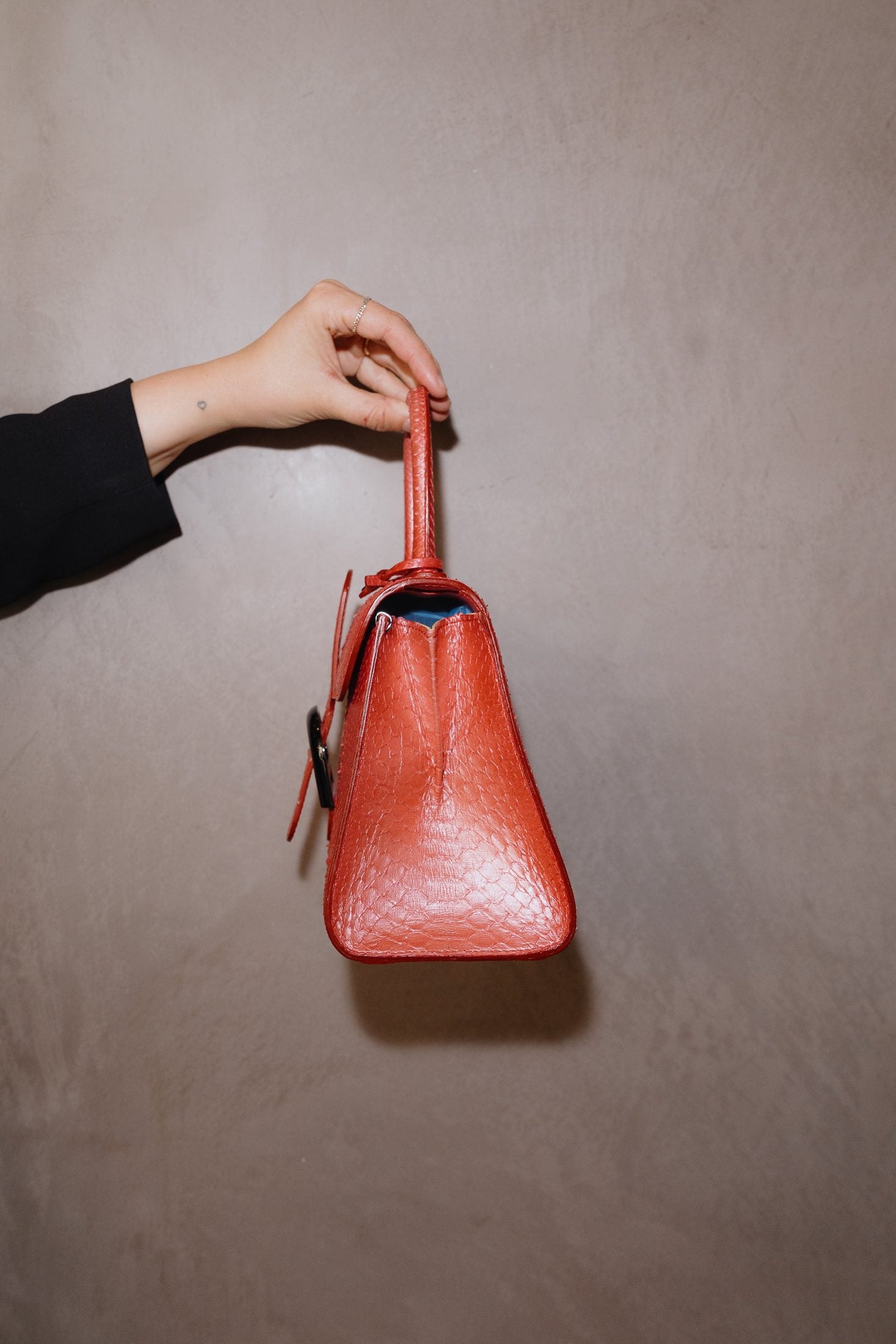 Delvaux Brillant in Python Leather