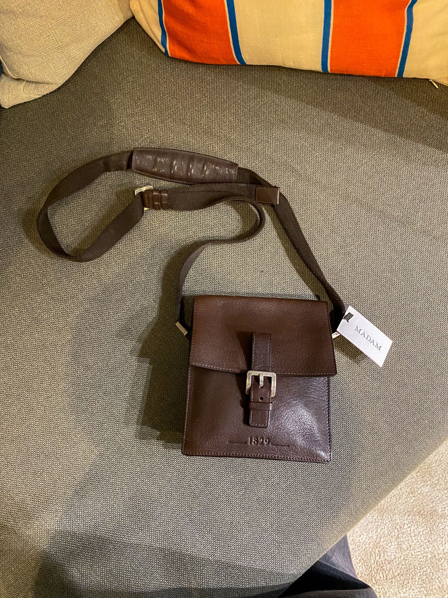 Delvaux Brown Crossover Bag