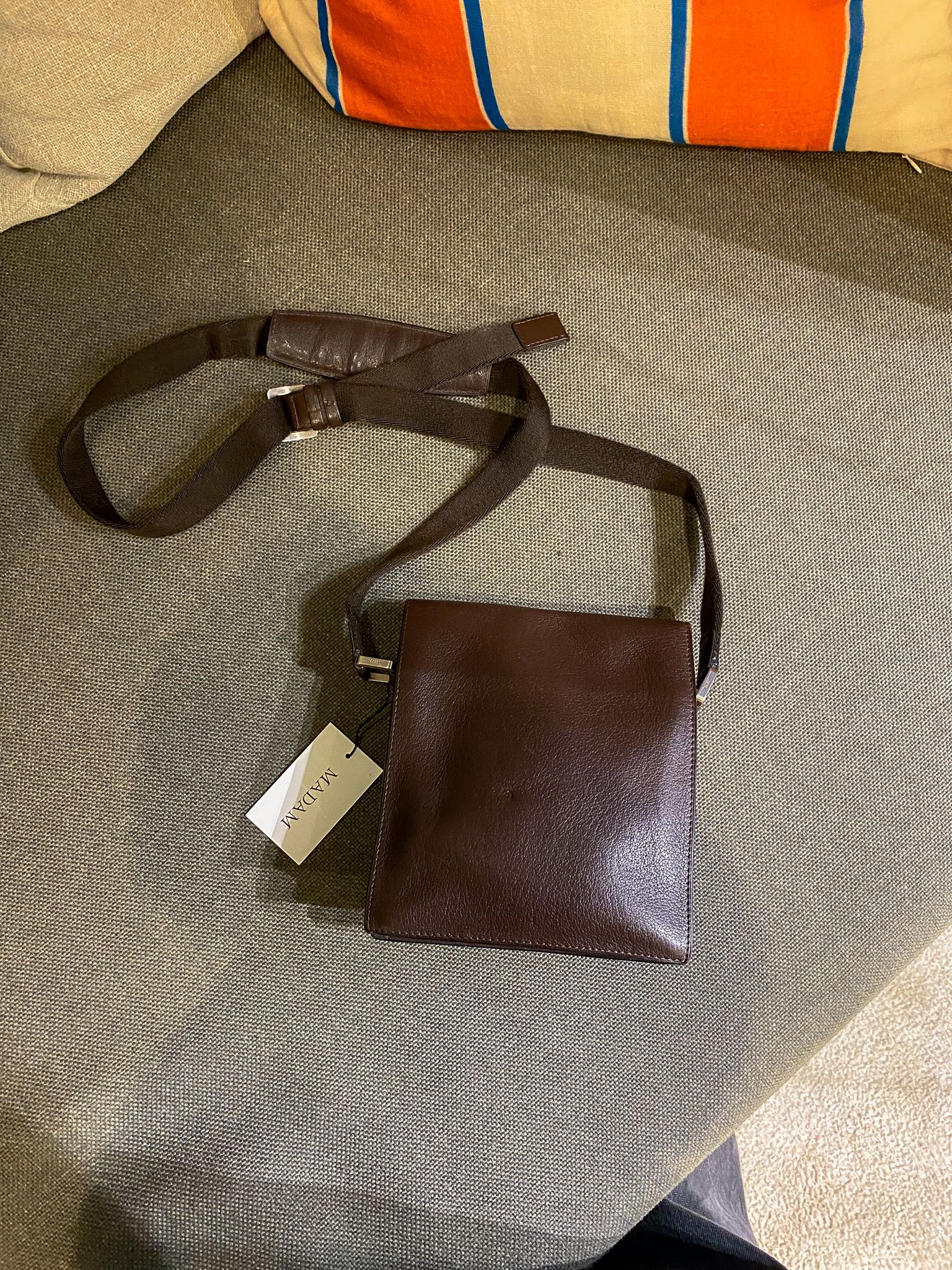 Delvaux Brown Crossover Bag