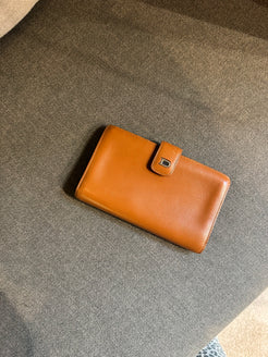 Delvaux Camel Wallet