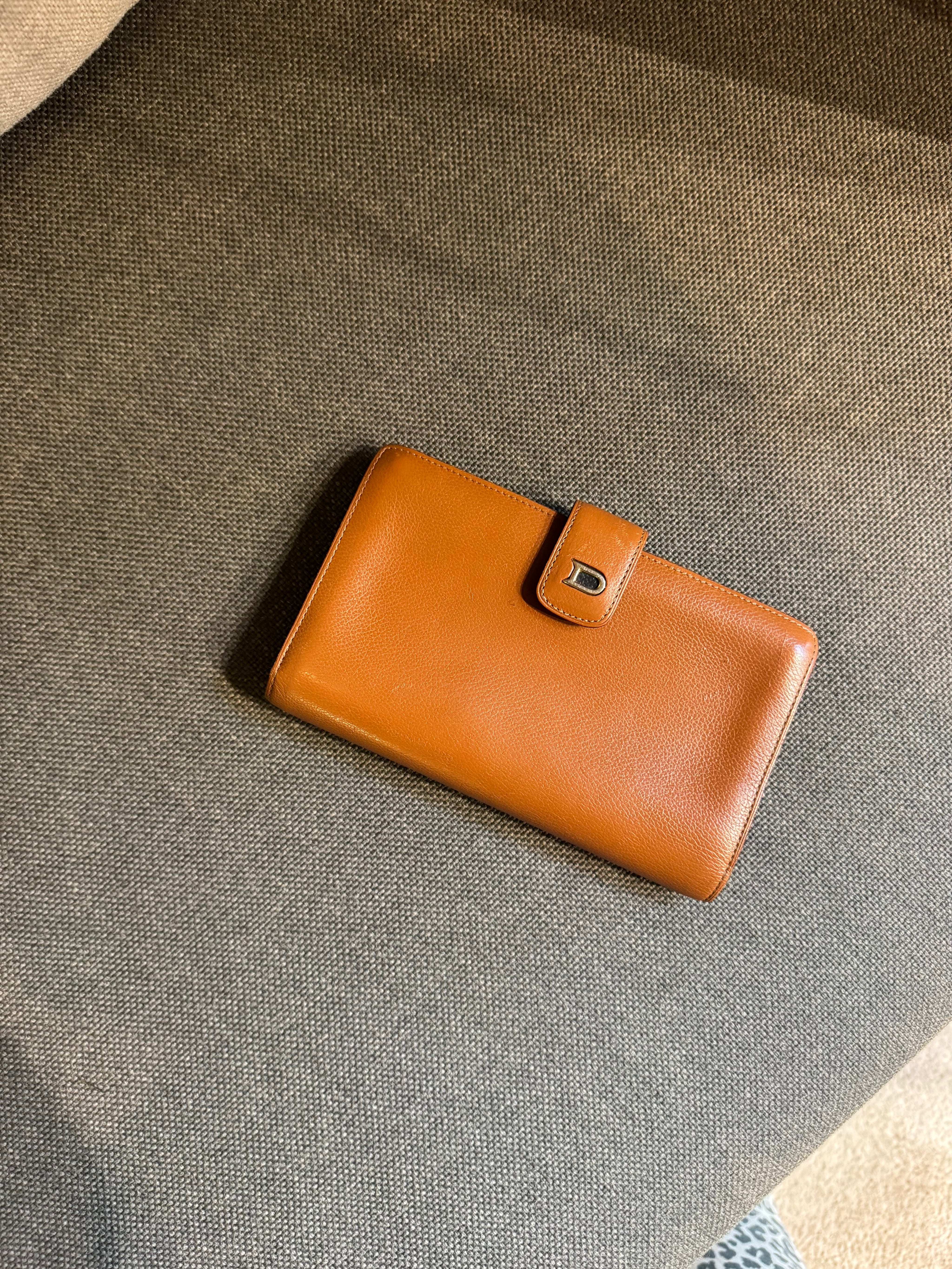 Delvaux Camel Wallet