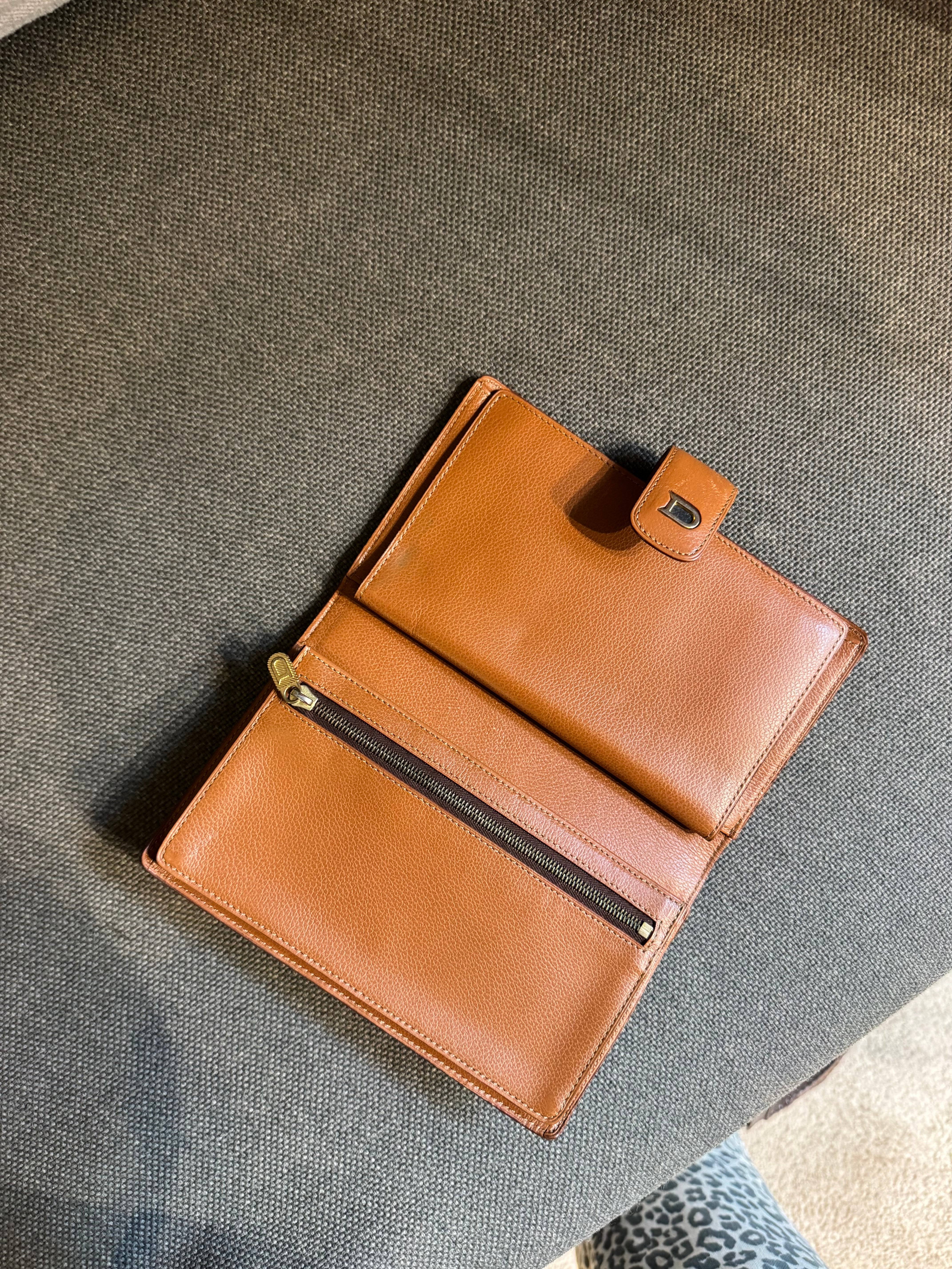 Delvaux Camel Wallet