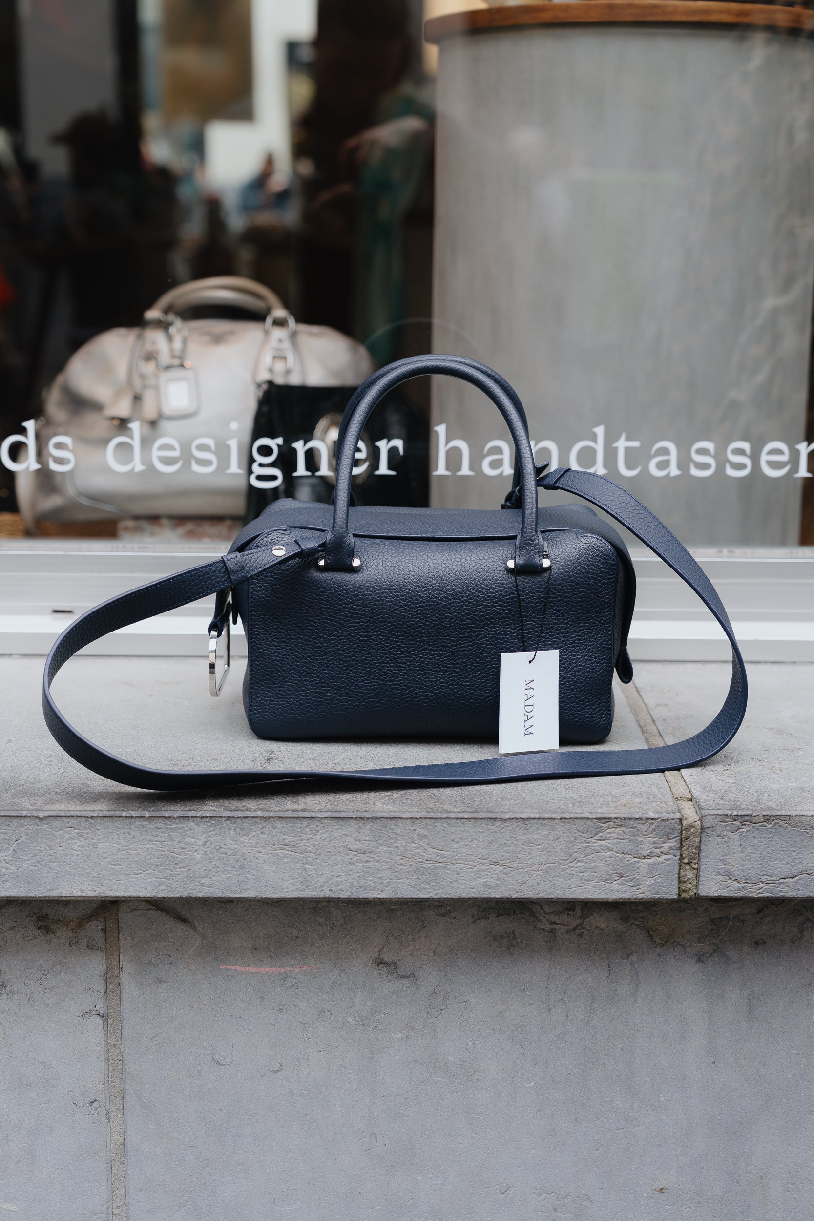 Delvaux Dark Blue Cool Box MM