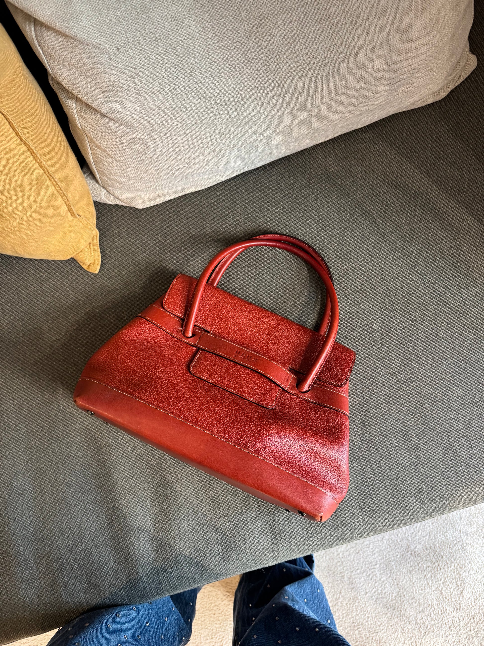 Delvaux Deux Top Handle Bag