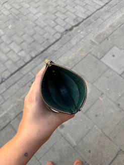 Delvaux Green Coin Wallet
