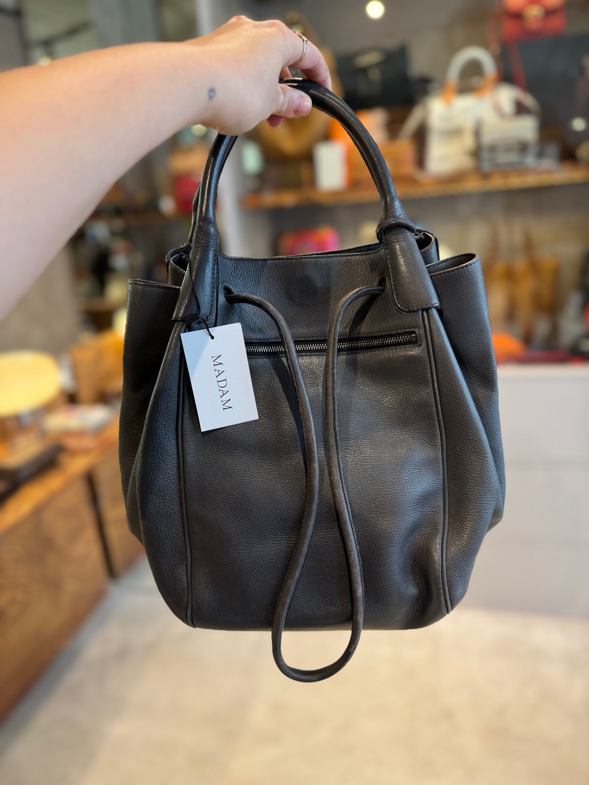 Delvaux Grey Equivoque Bag