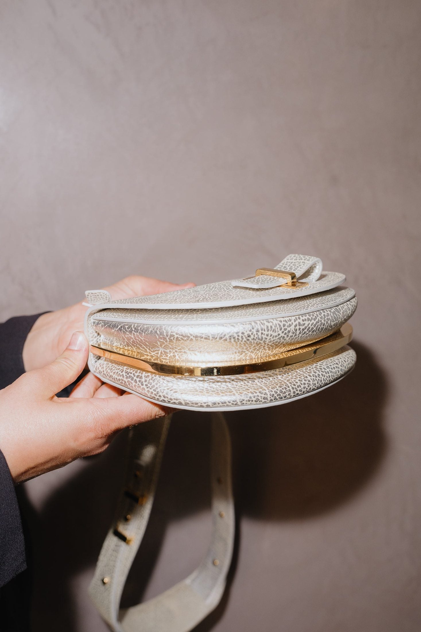 Delvaux Le Mutin Mini Crispy Calf Crossbody
