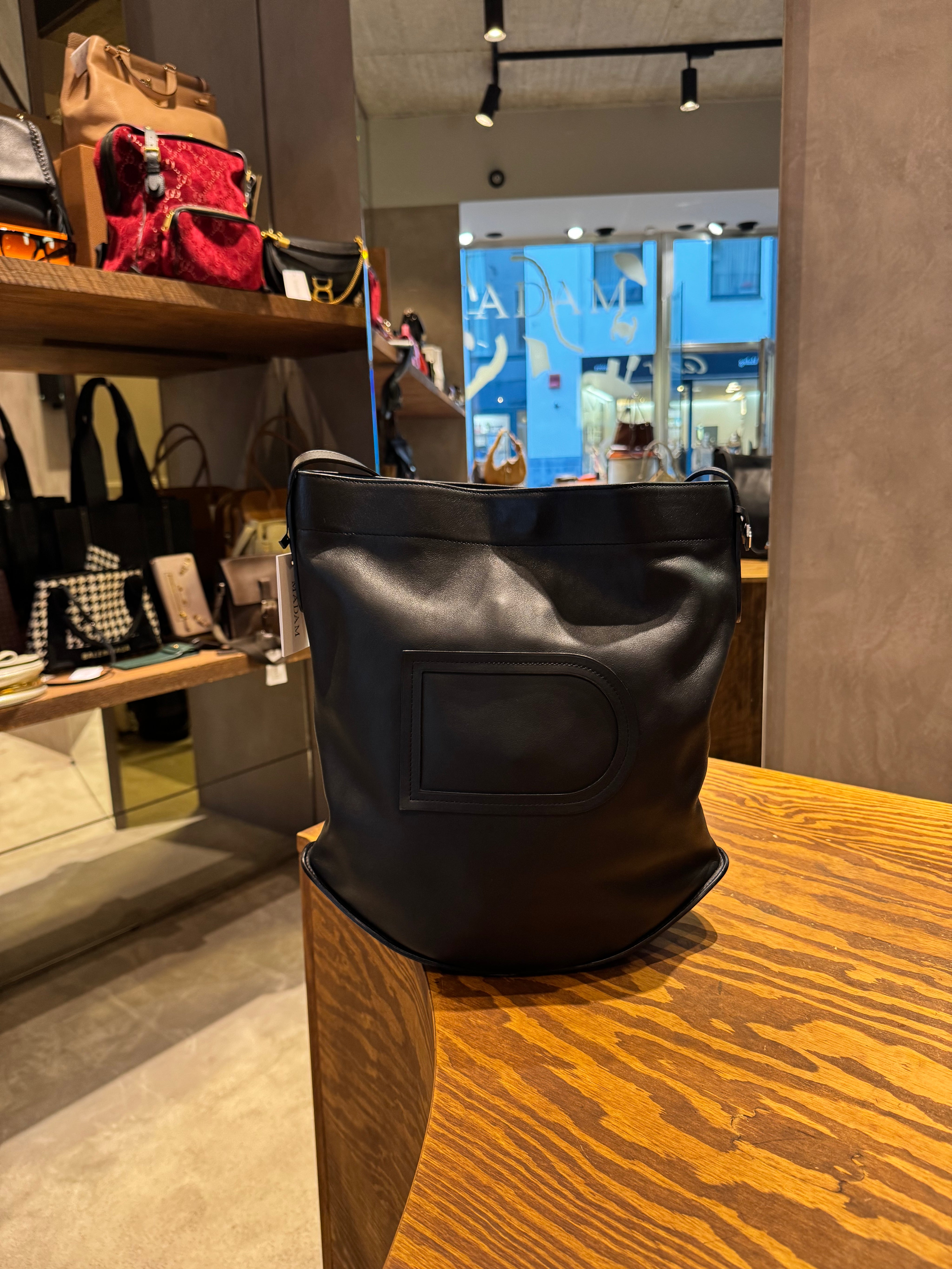 Delvaux Le Pin – Black with Silver Hardware