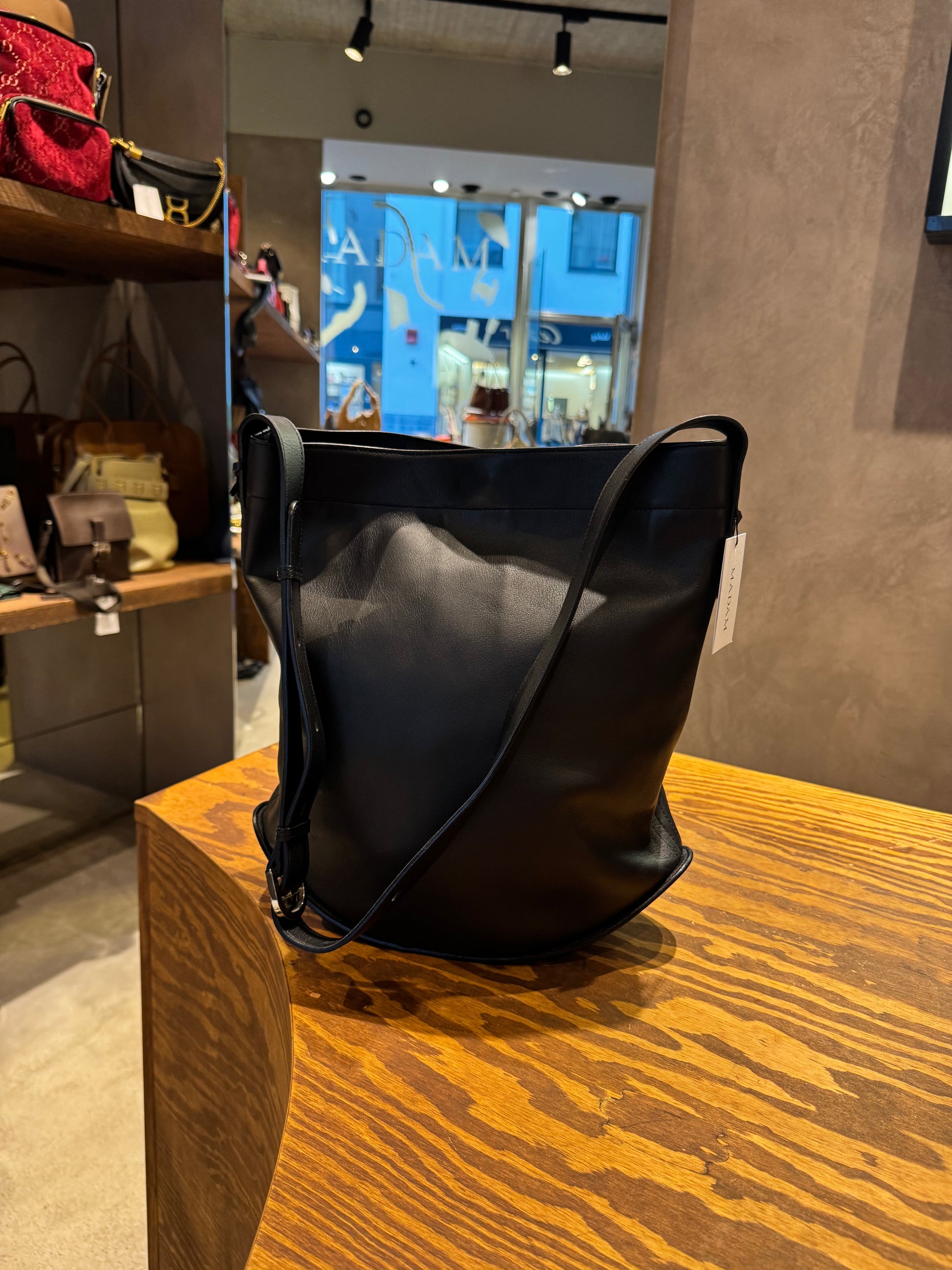 Delvaux Le Pin – Black with Silver Hardware