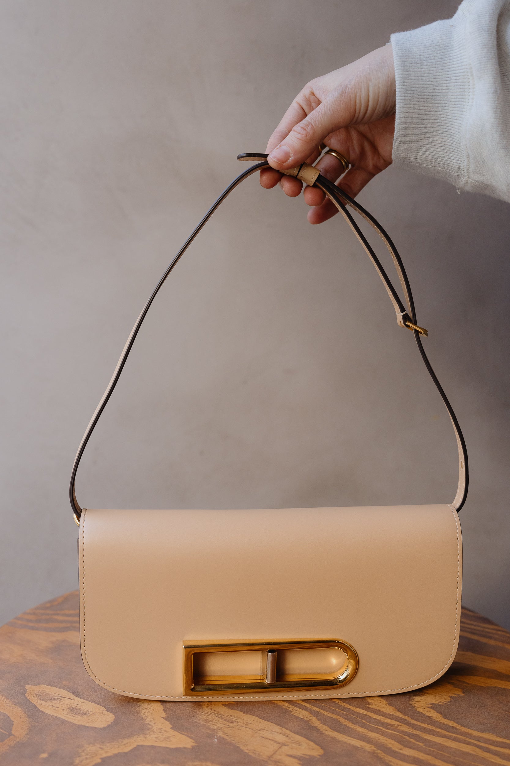 Delvaux Lingot Clutch / Crossover Bag