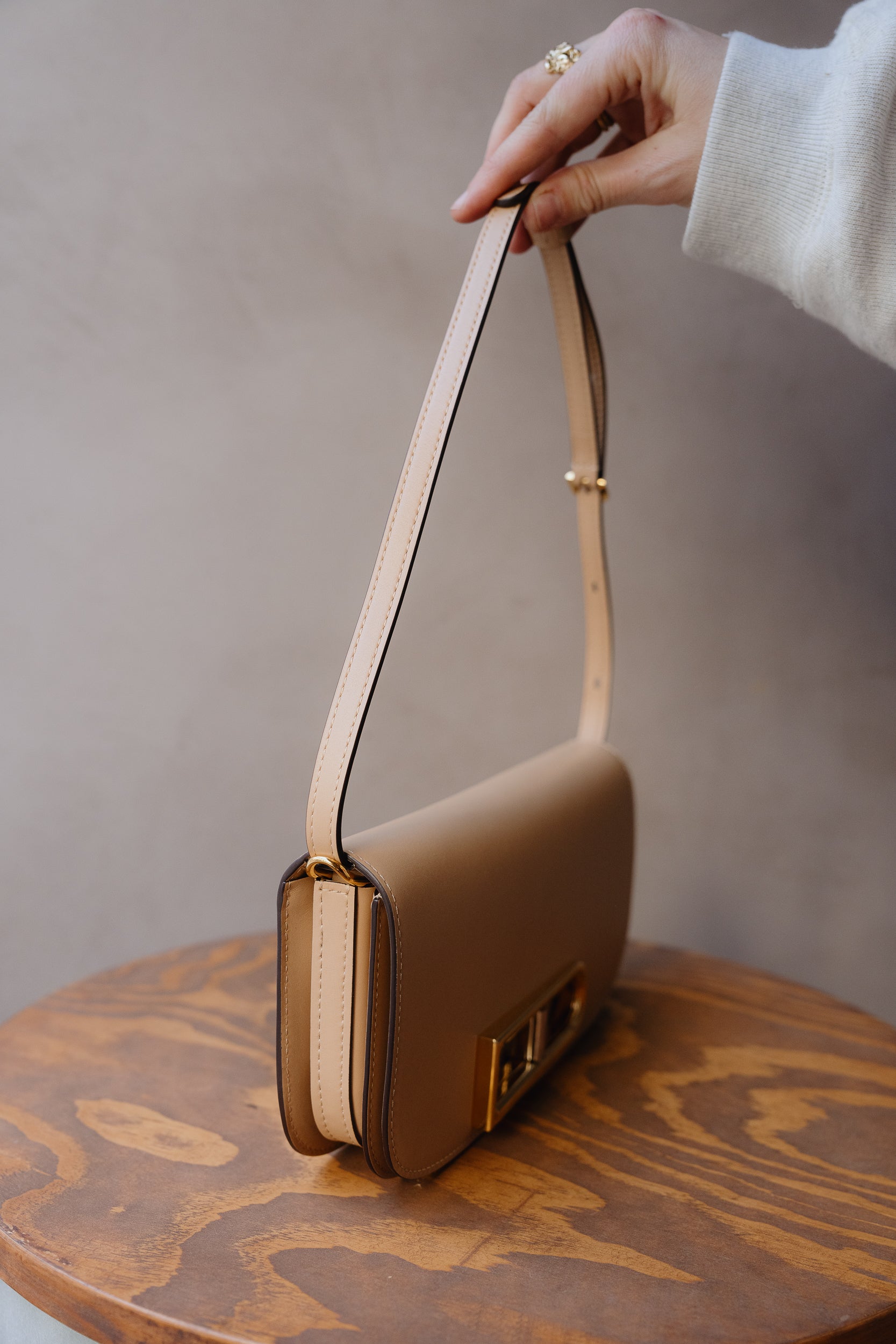 Delvaux Lingot Clutch / Crossover Bag