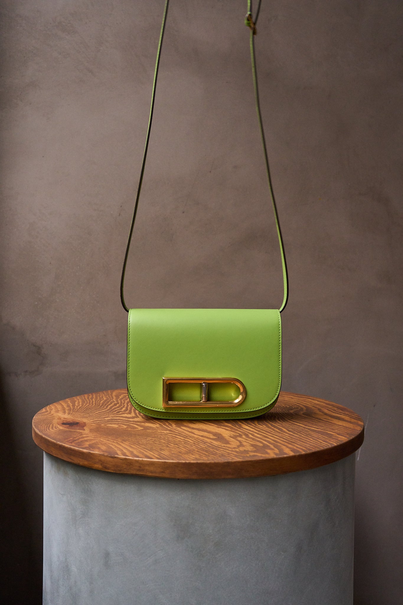 Delvaux Lingot Green Small