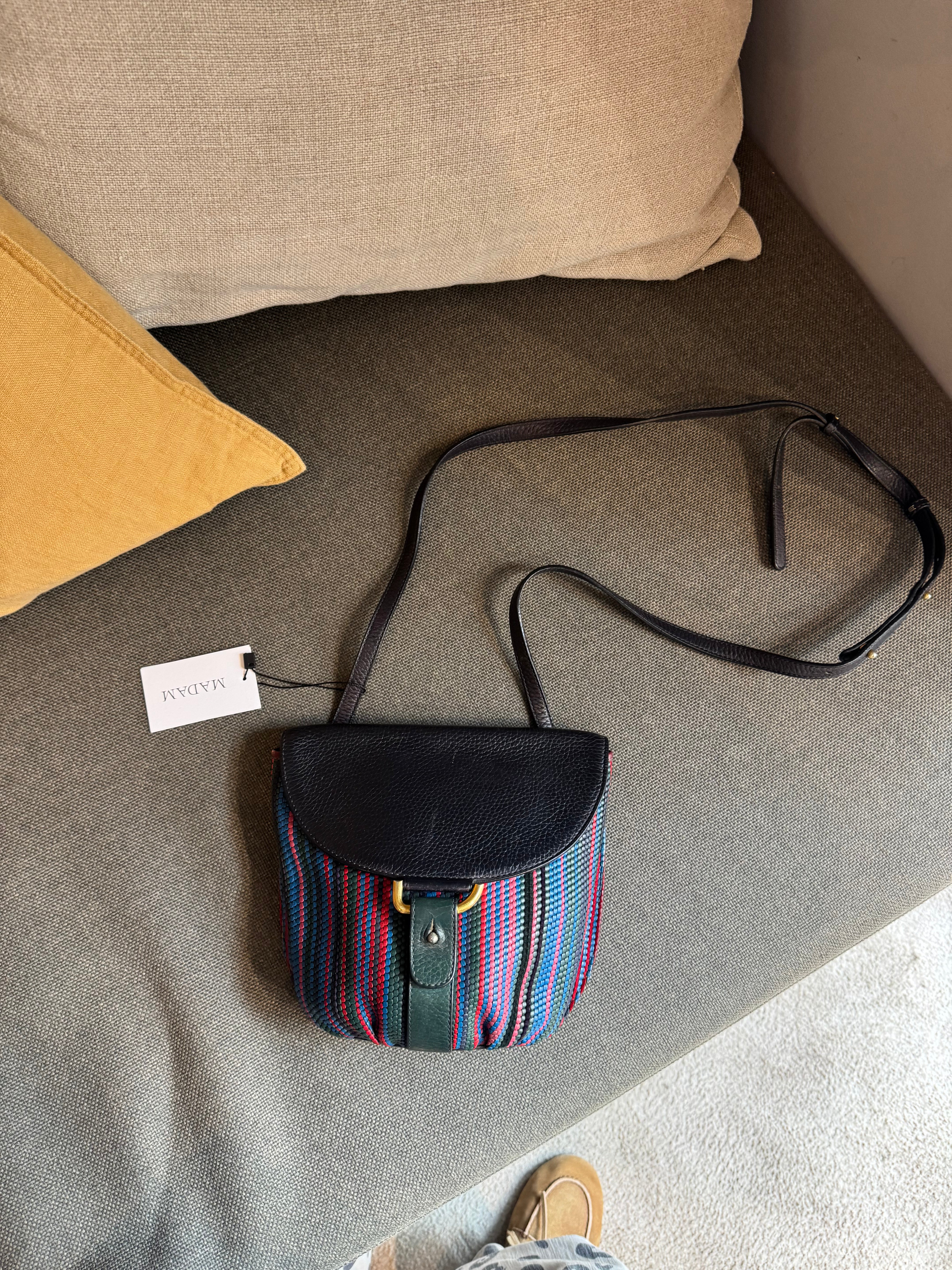 Delvaux Listrac PM Toile de Cuir