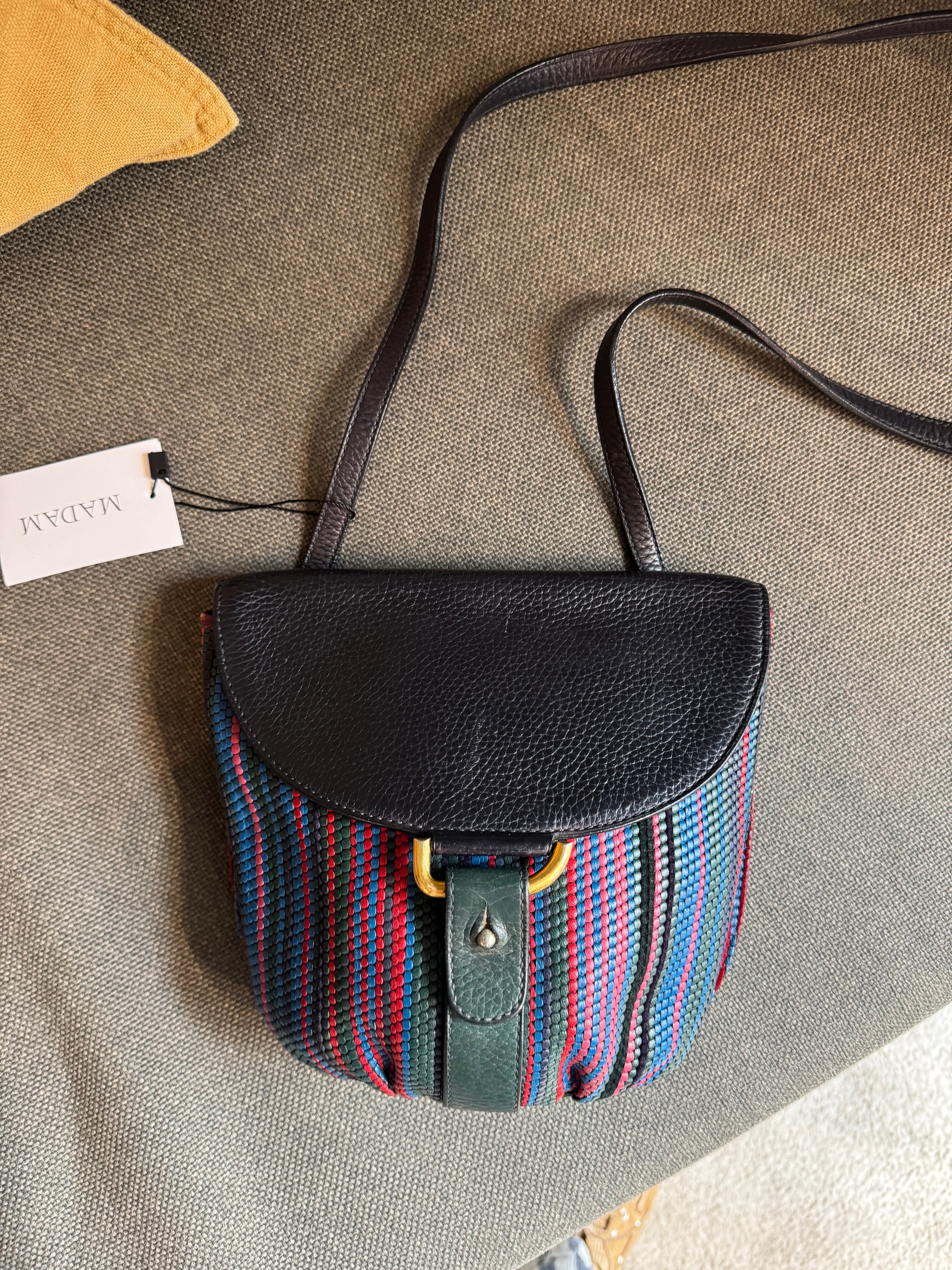 Delvaux Listrac PM Toile de Cuir