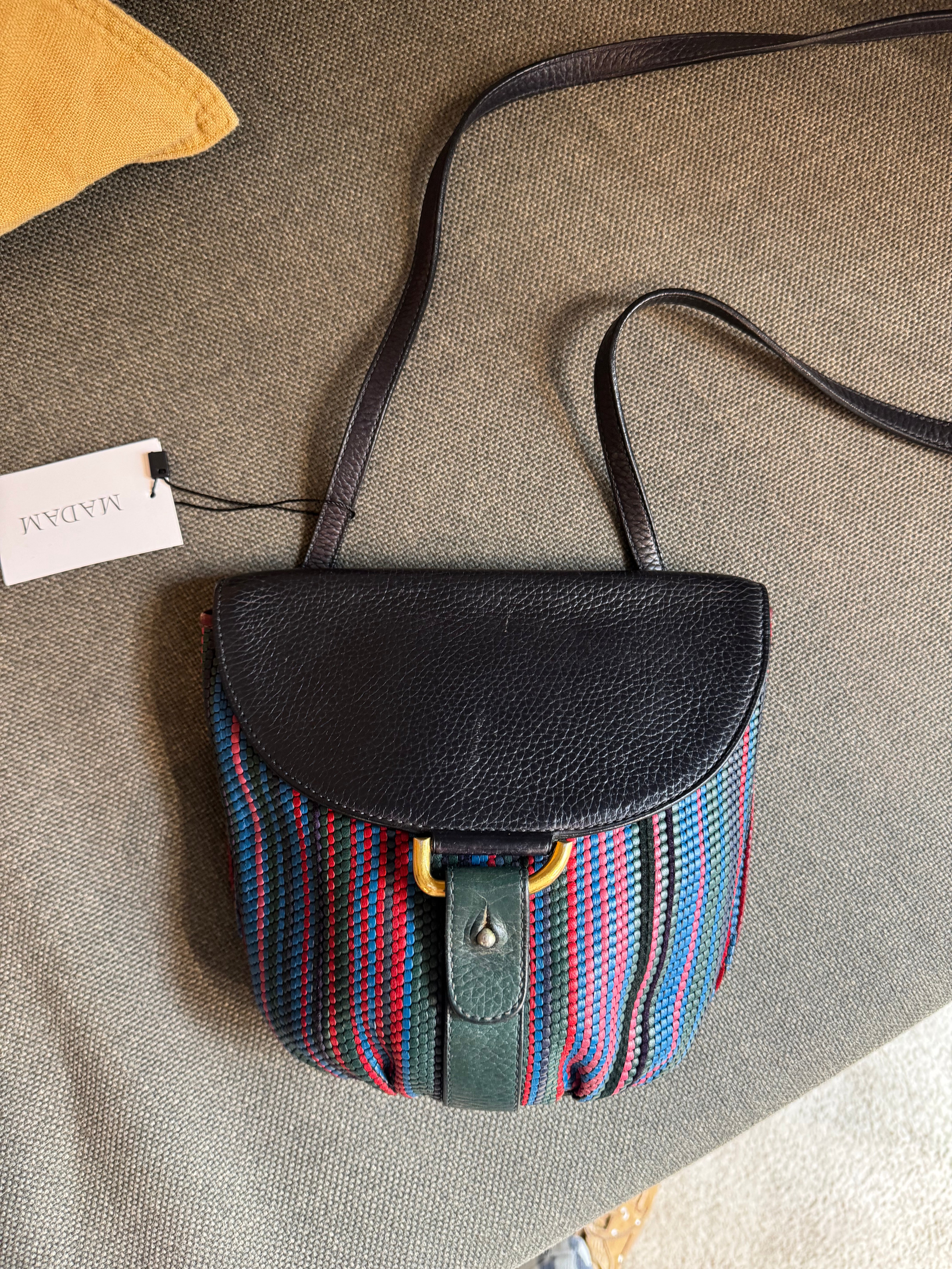 Delvaux Listrac PM Toile de Cuir