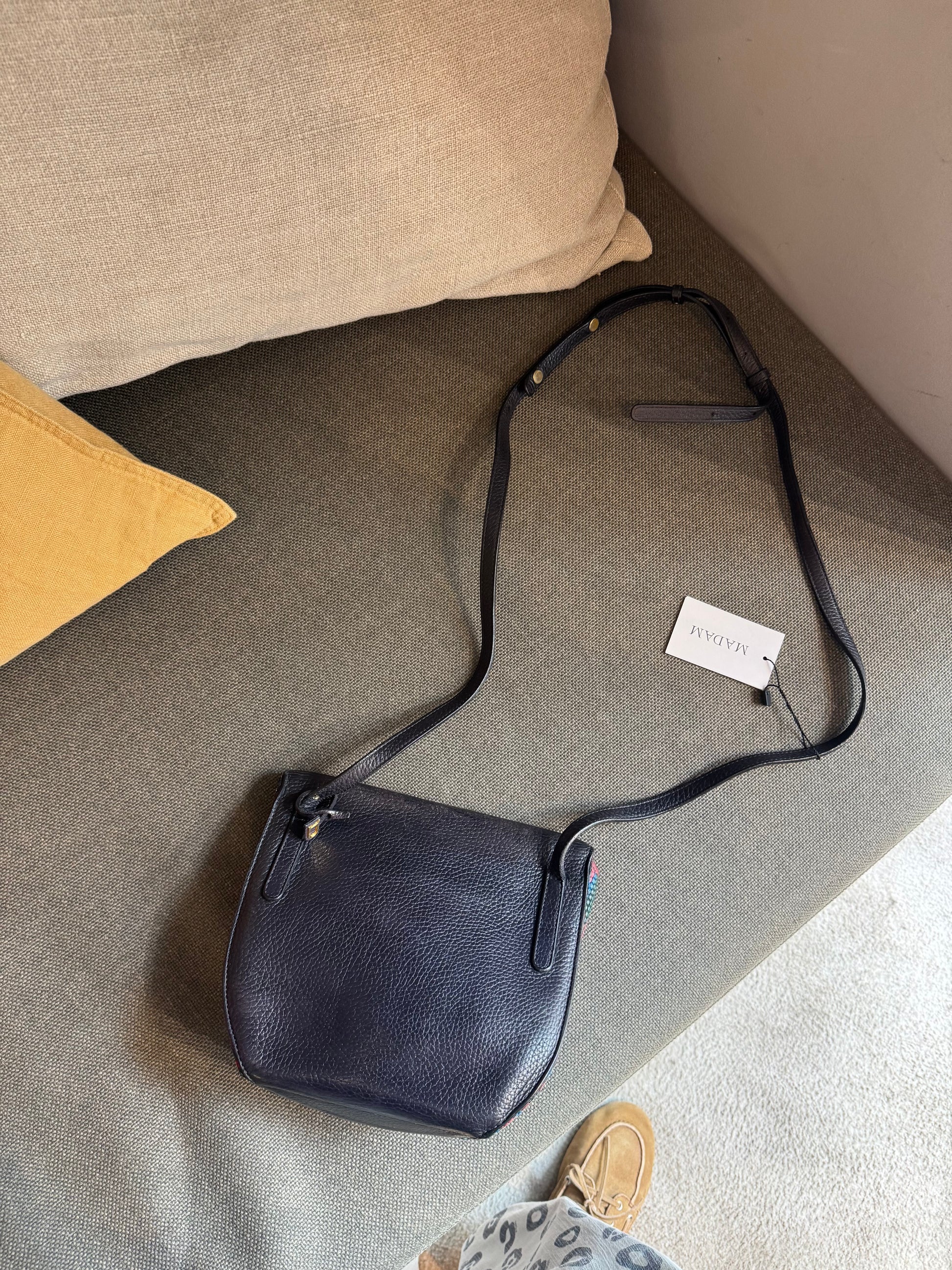 Delvaux Listrac PM Toile de Cuir