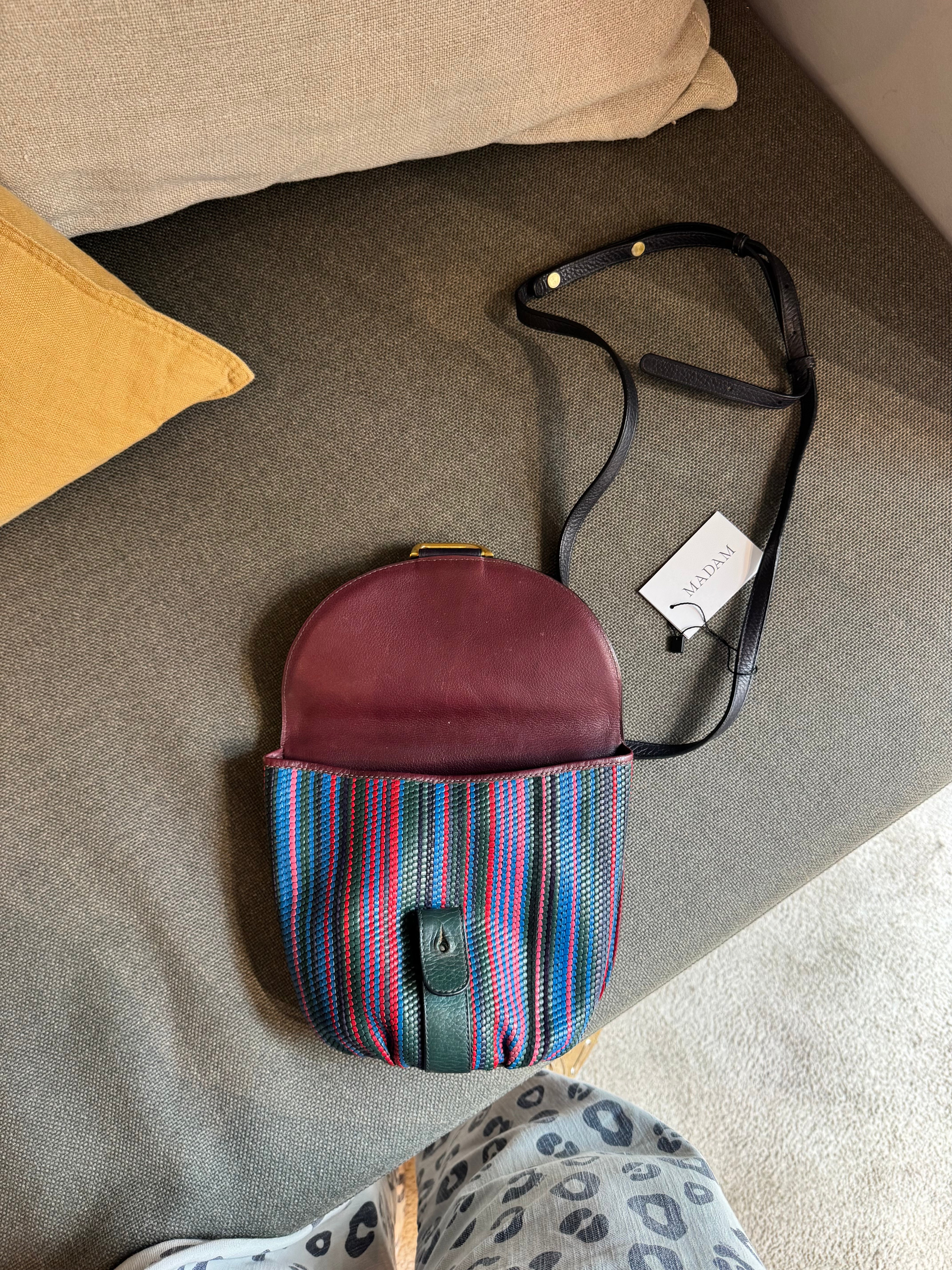 Delvaux Listrac PM Toile de Cuir