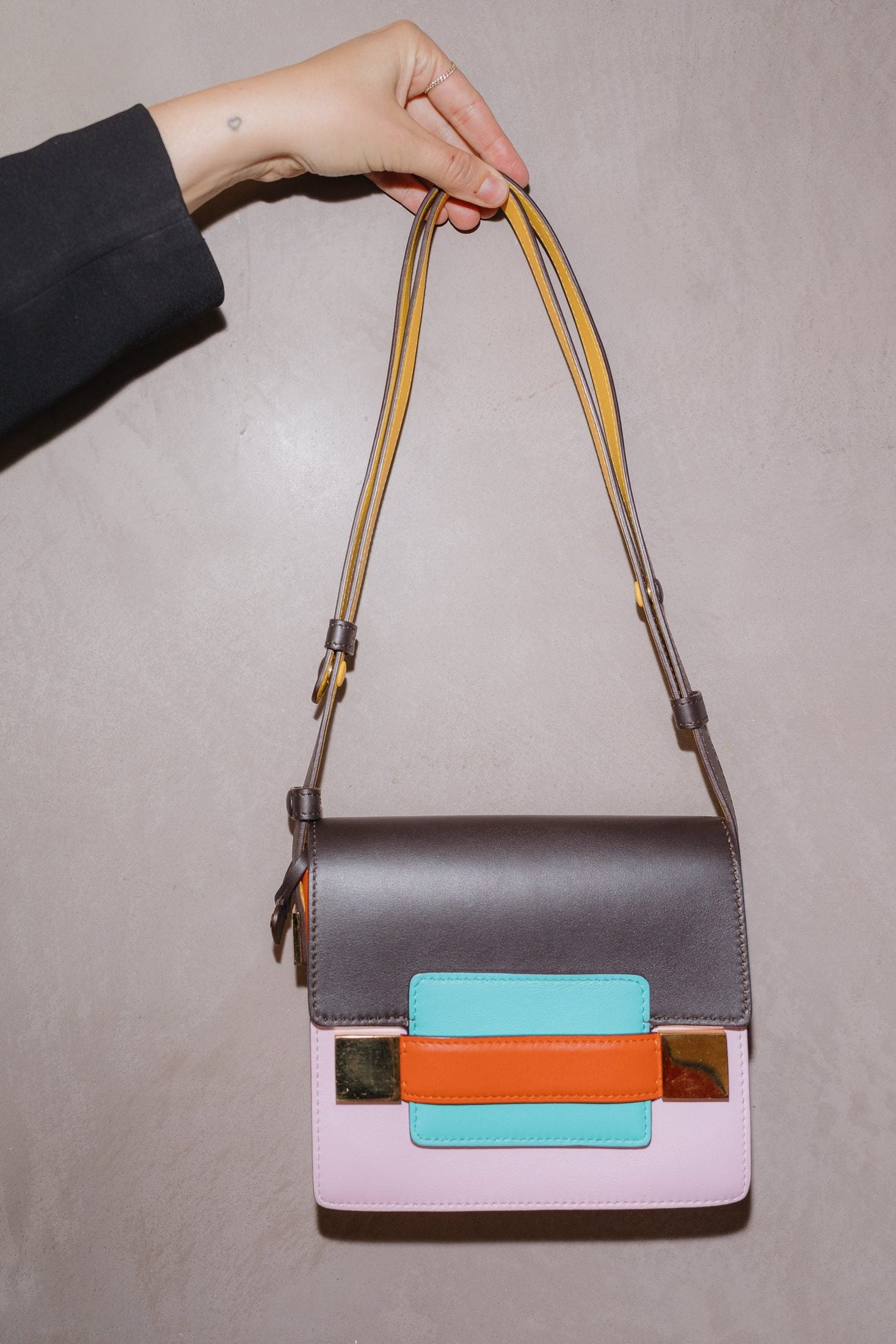 Delvaux Madame Mini Multicolor