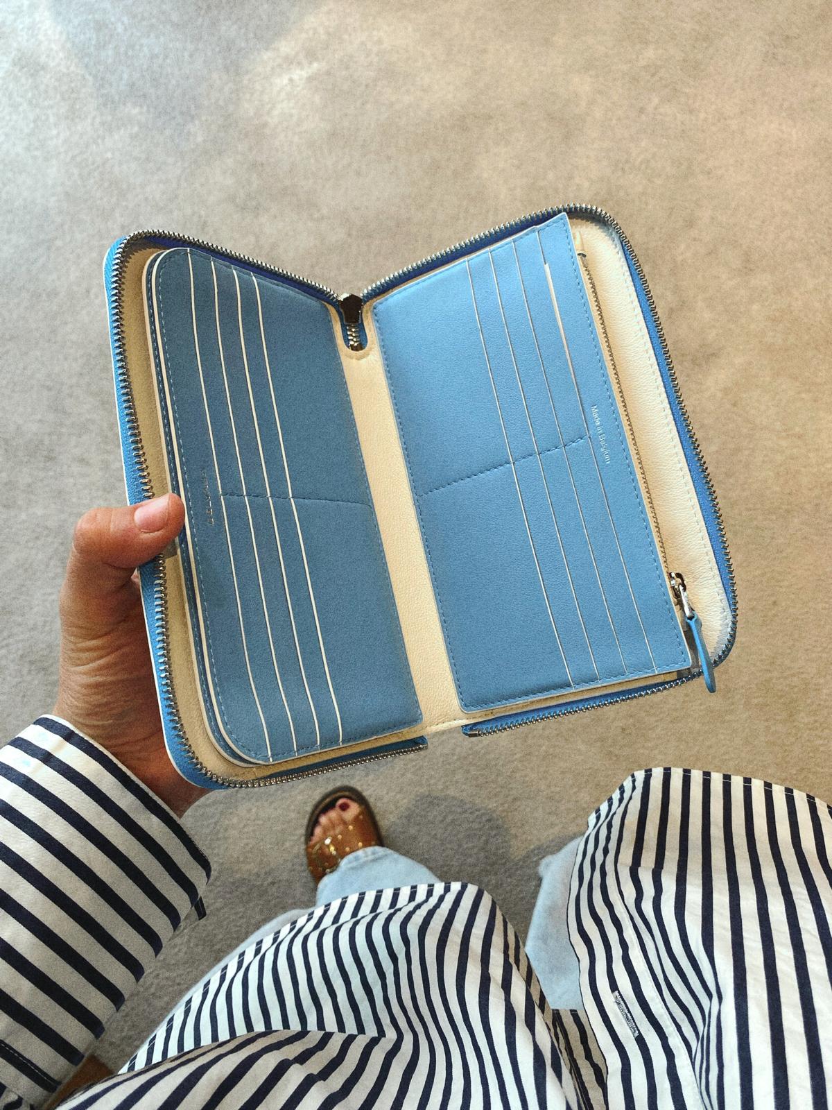 Delvaux Magritte Trompe l’Oeuil Wallet