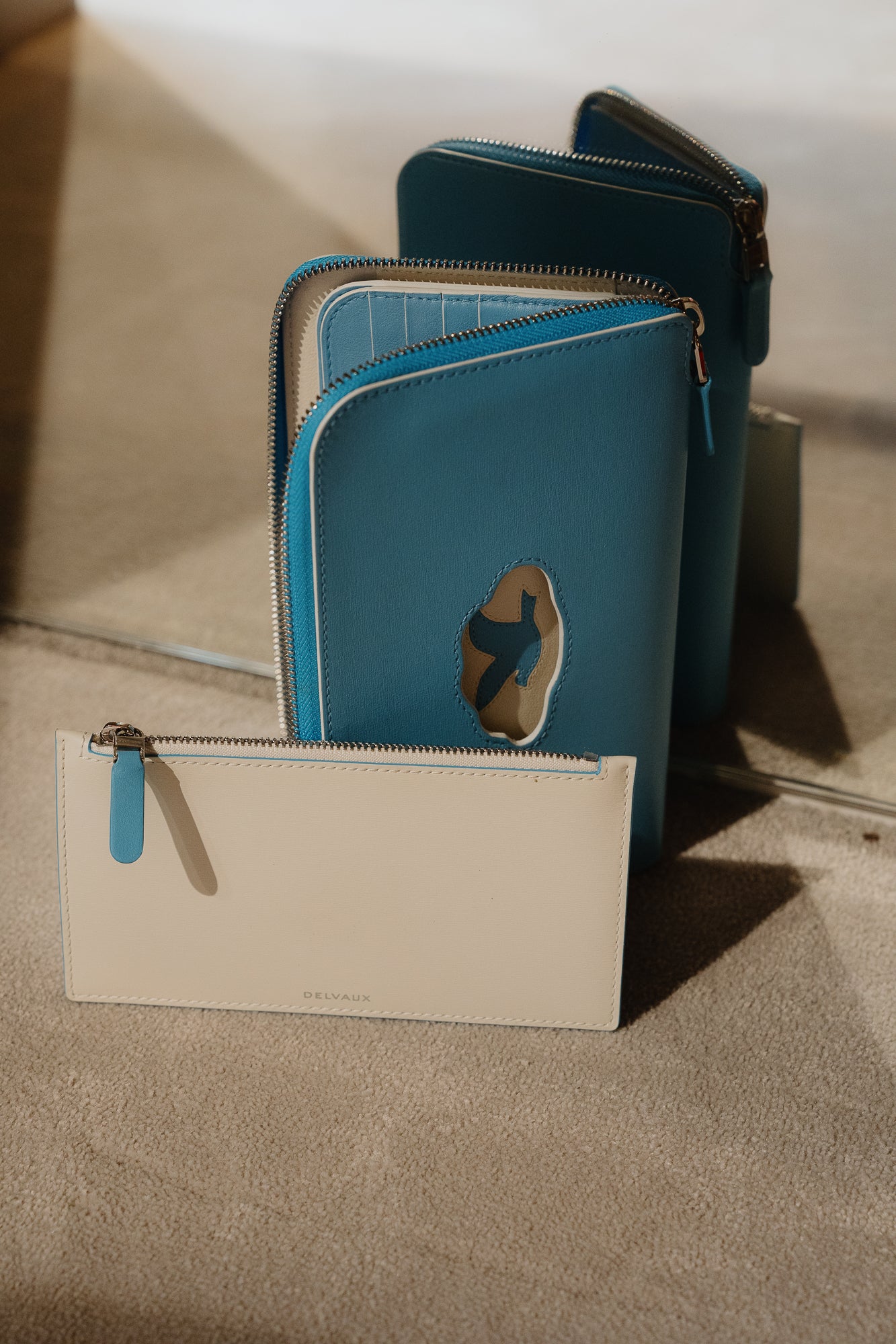 Delvaux Magritte Trompe l'Oeuil Wallet