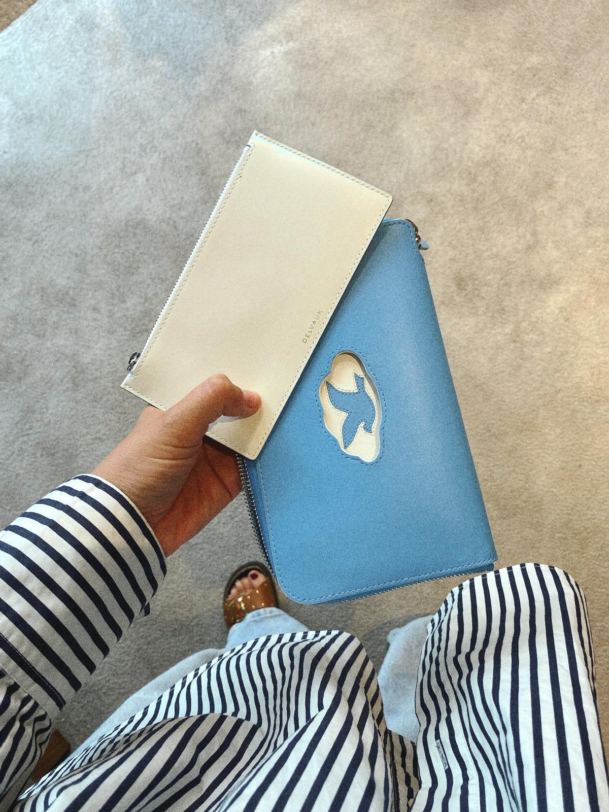 Delvaux Magritte Trompe l’Oeuil Wallet