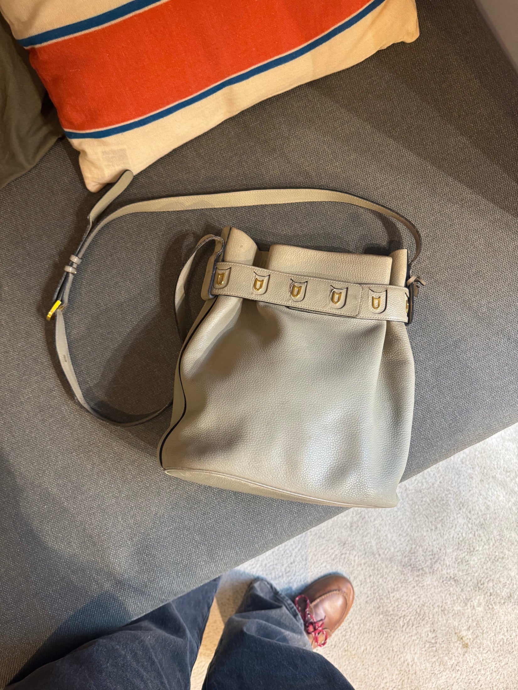 Delvaux Mastik Calicot Pm Crossbody Bag