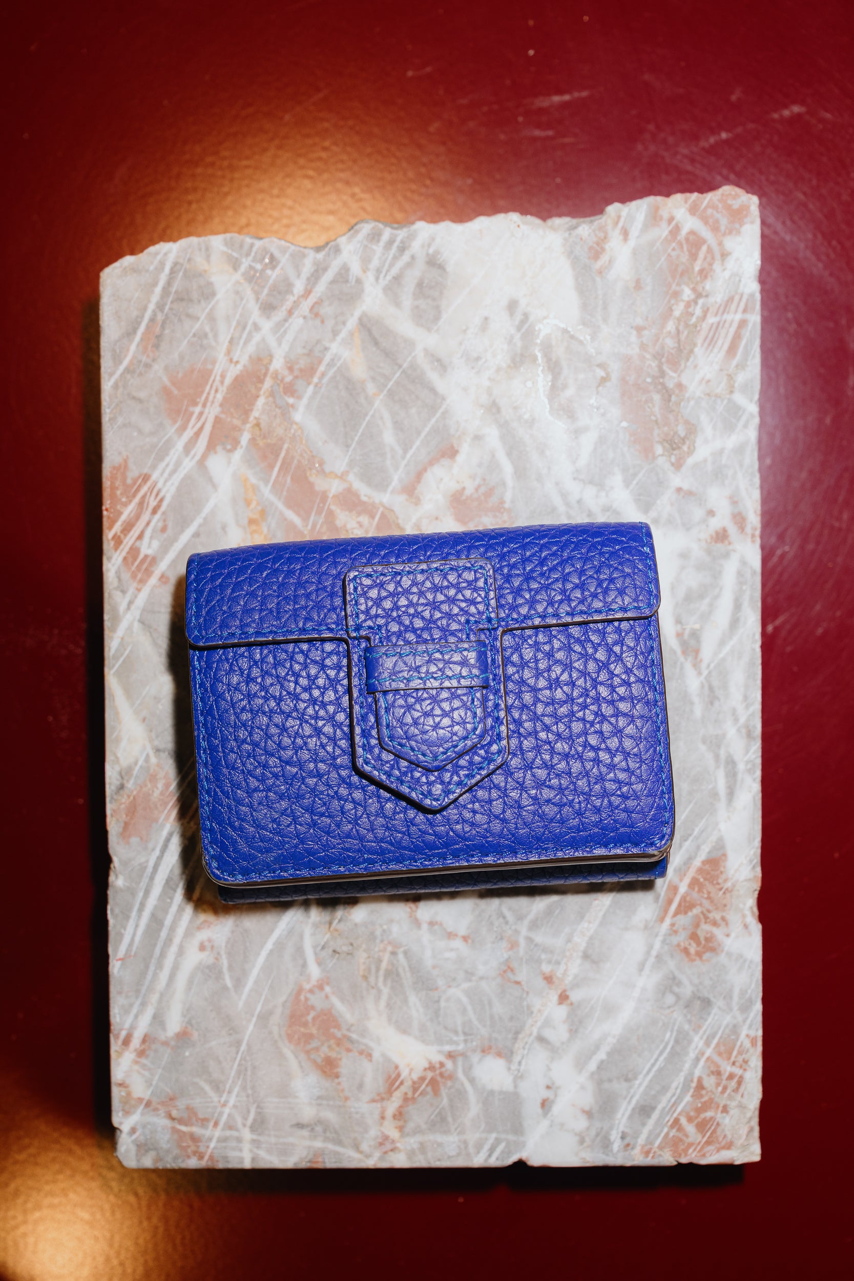 Delvaux Presse Trifold Wallet