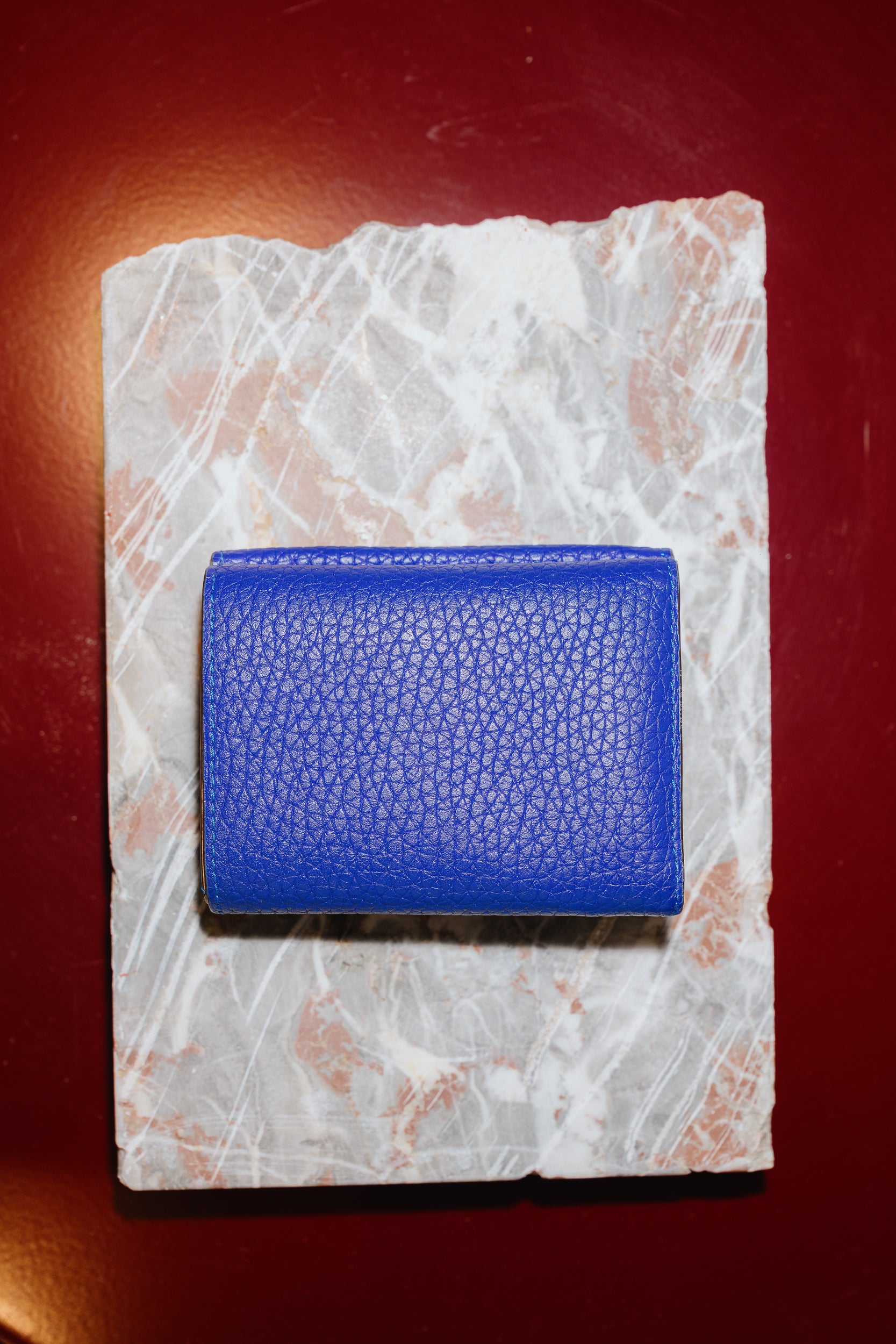 Delvaux Presse Trifold Wallet