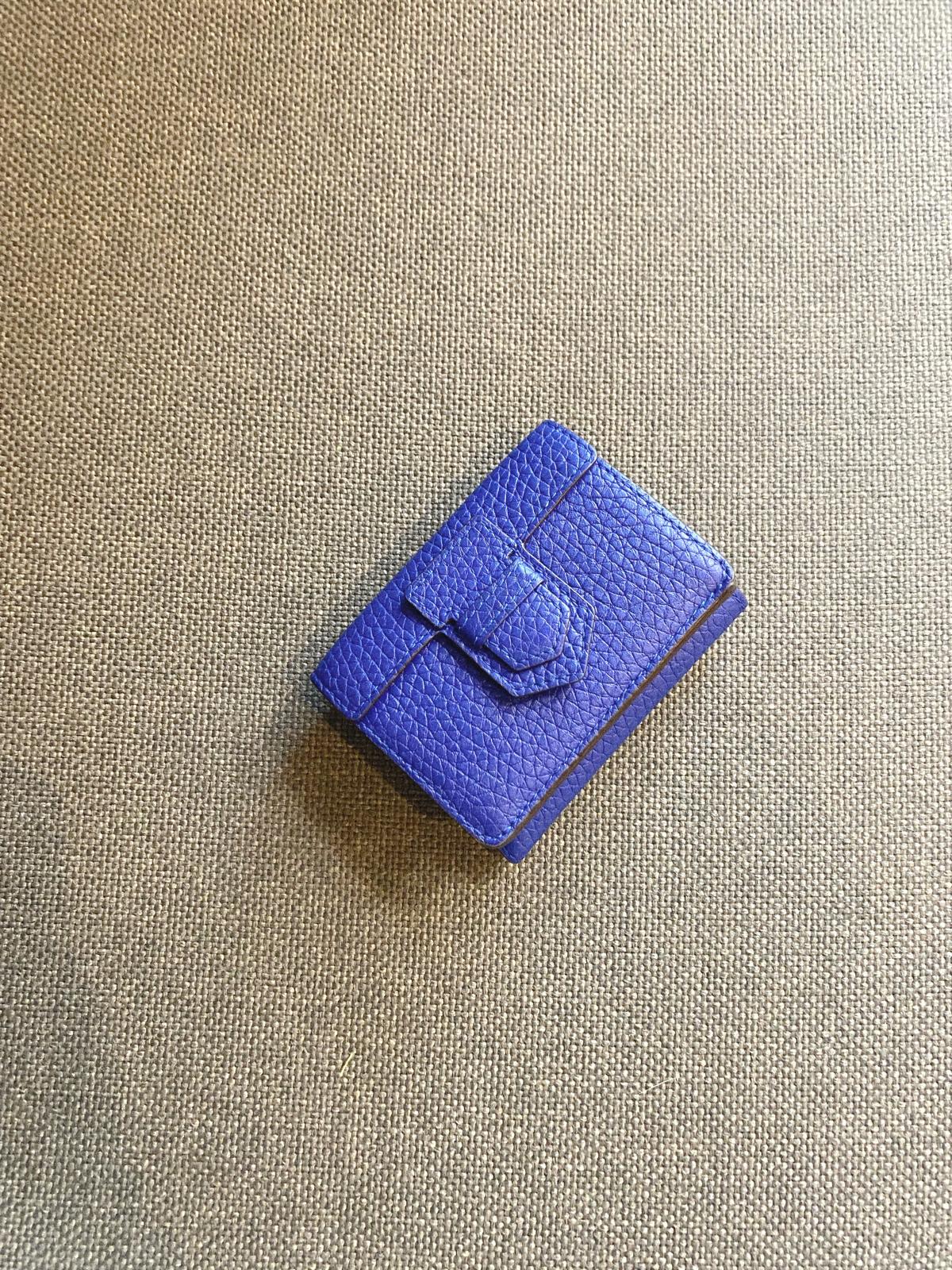 Delvaux Presse Trifold Wallet
