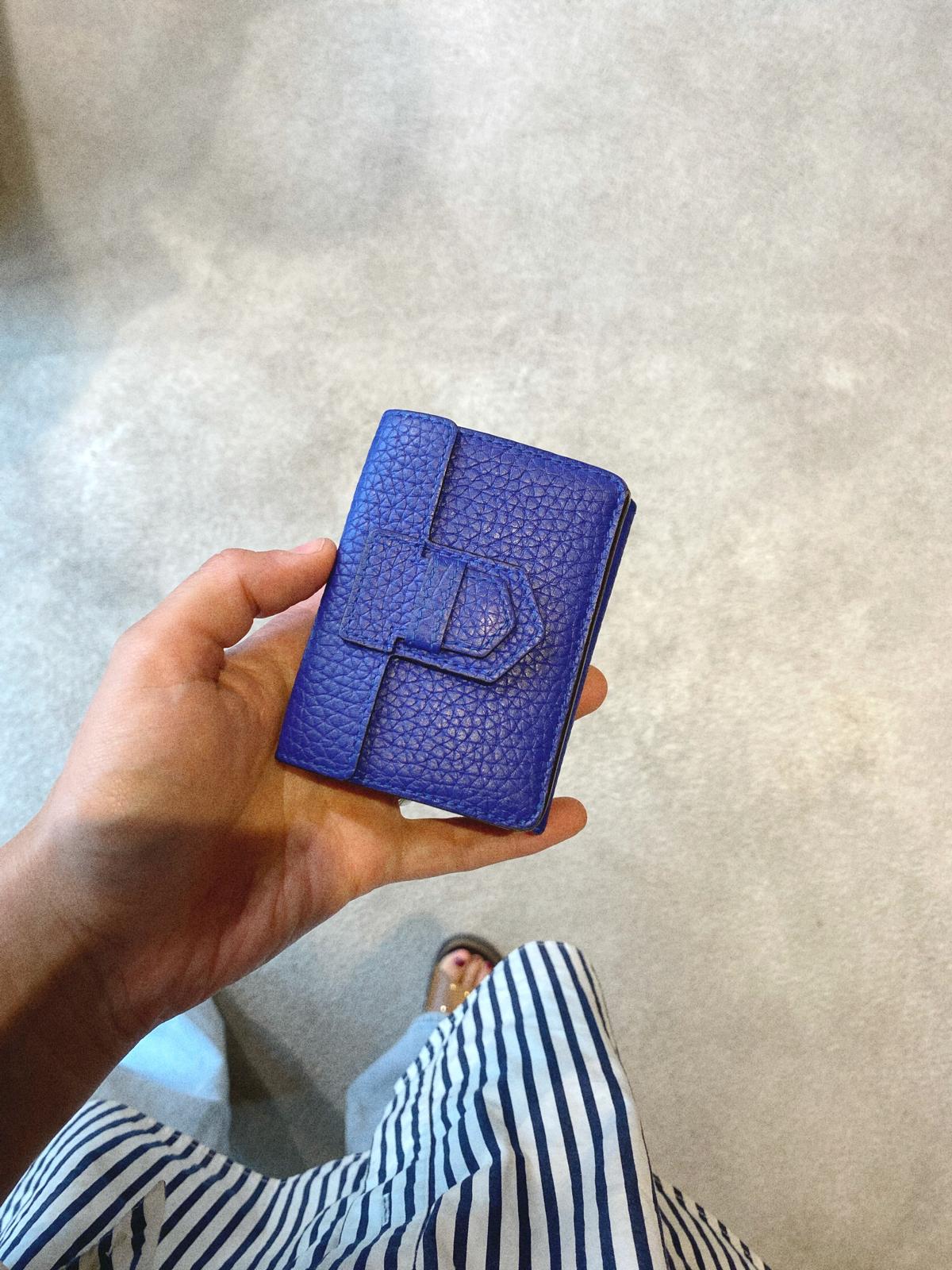 Delvaux Presse Trifold Wallet