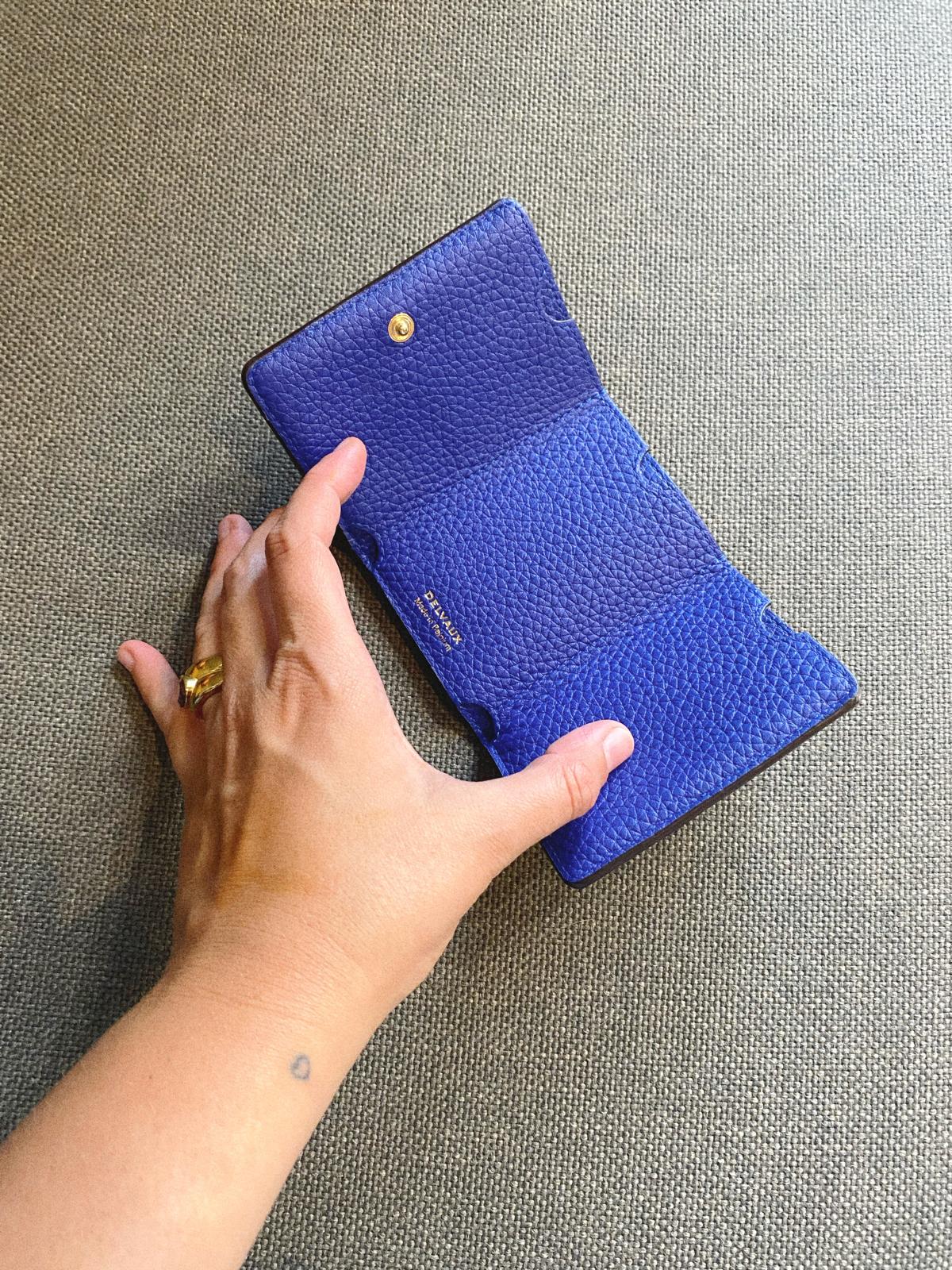 Delvaux Presse Trifold Wallet